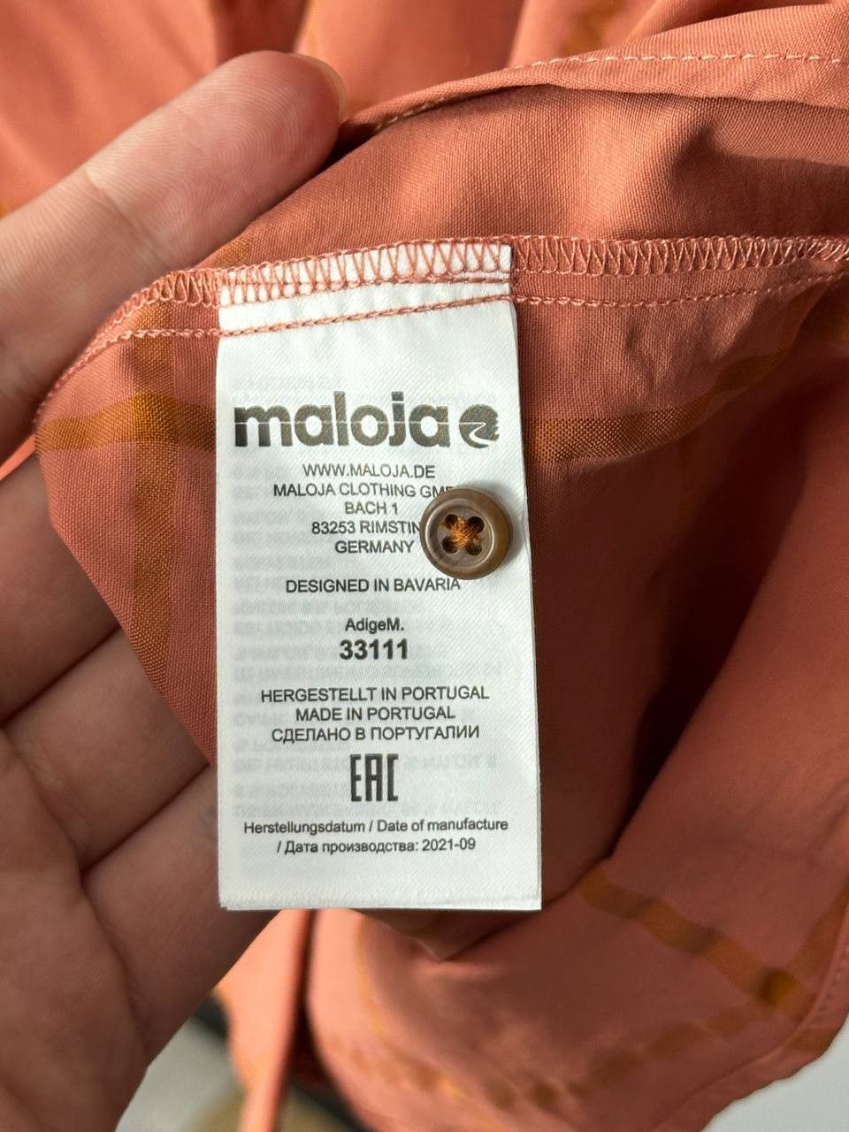 Maloja Maloja Outdoor Plaid Nylon Long Sleeve Shirt Size M / US 6-8 / IT 42-44 - 9 Thumbnail