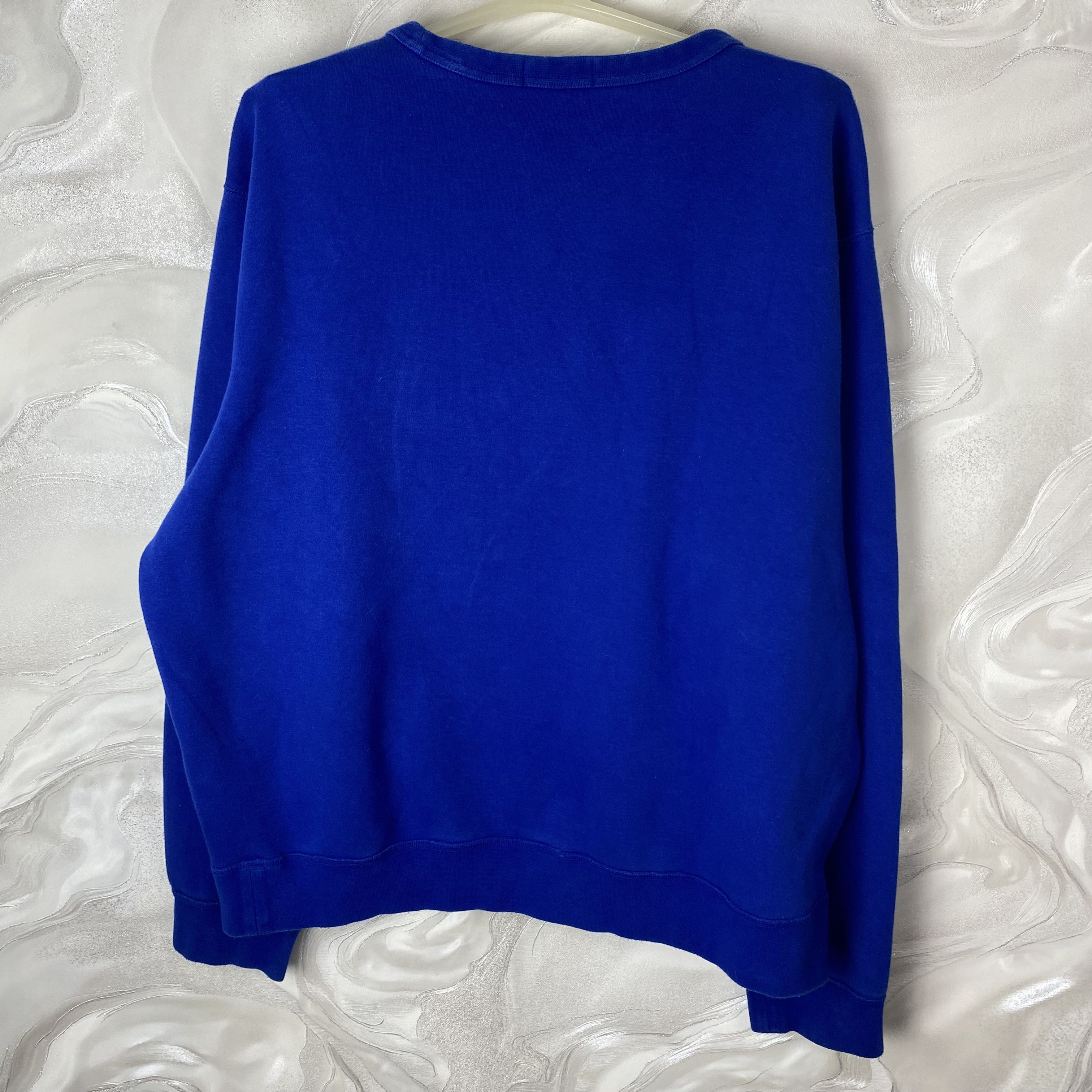 Polo Ralph Lauren Polo Ralph Lauren Royal Blue Lightweight Sweatshirt Size US XXL / EU 58 / 5 - 5 Thumbnail