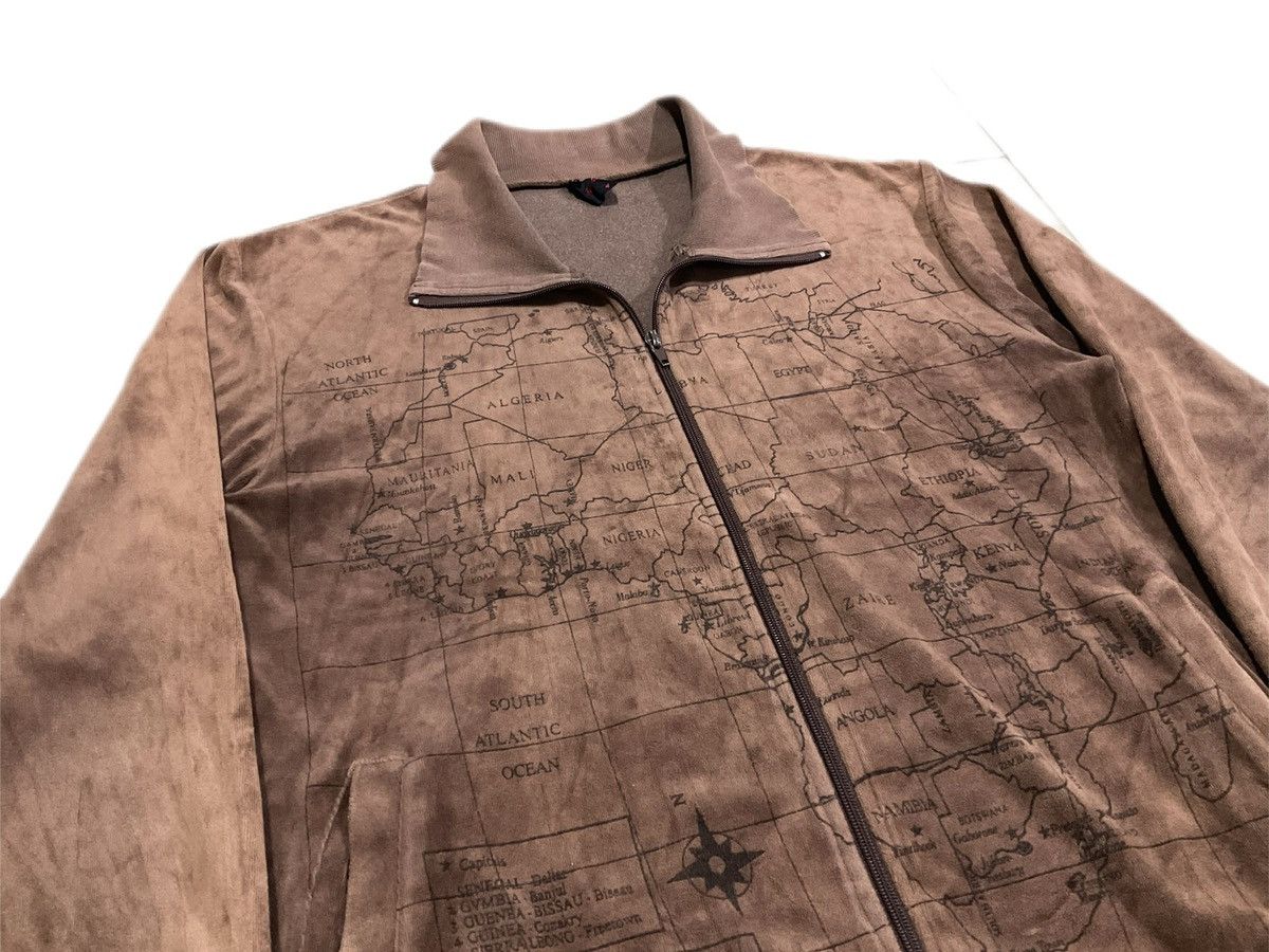 If Six Was Nine × JACKROSE × Japanese Brand 🔥Y2K Archived Jackrose Velvet Jacket Africa Map Size US L / EU 52-54 / 3 - 3 Thumbnail