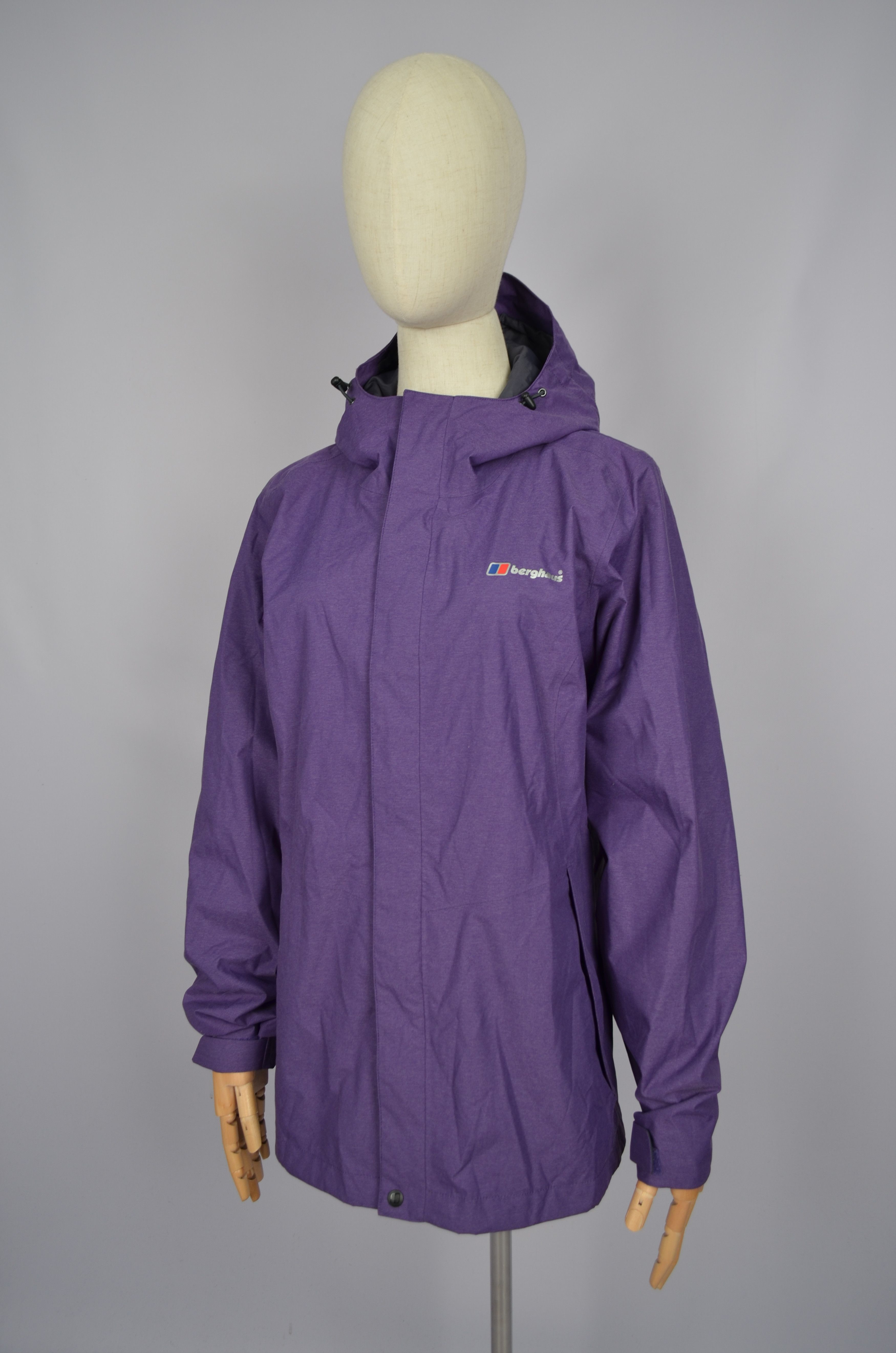 Berghaus Outdoor Life Berghaus Hydroshell Hooded Jacket Pruple Size Large Hiking Grailed