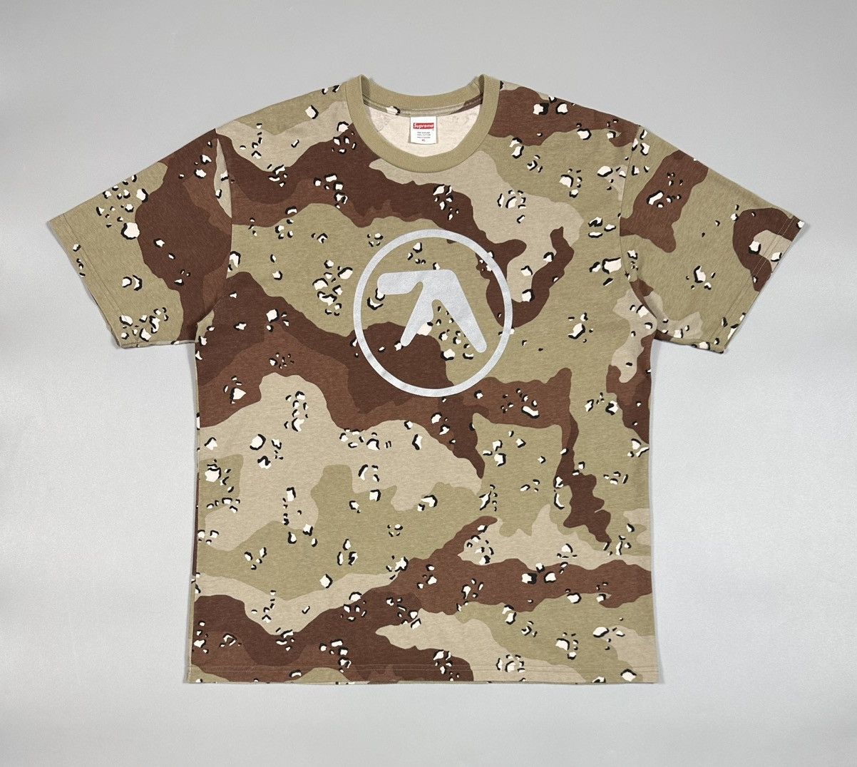 Supreme Supreme x Aphex Twin Ambient Works T-Shirt Desert Camo Size US XL / EU 56 / 4 - 1 Thumbnail