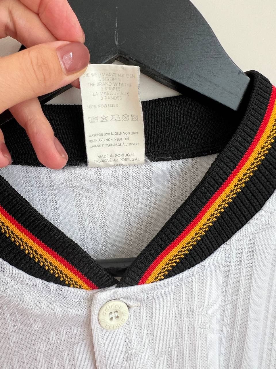 Adidas Adidas Germany 1996 Home Soccer Jersey Size US XL / EU 56 / 4 - 6 Thumbnail