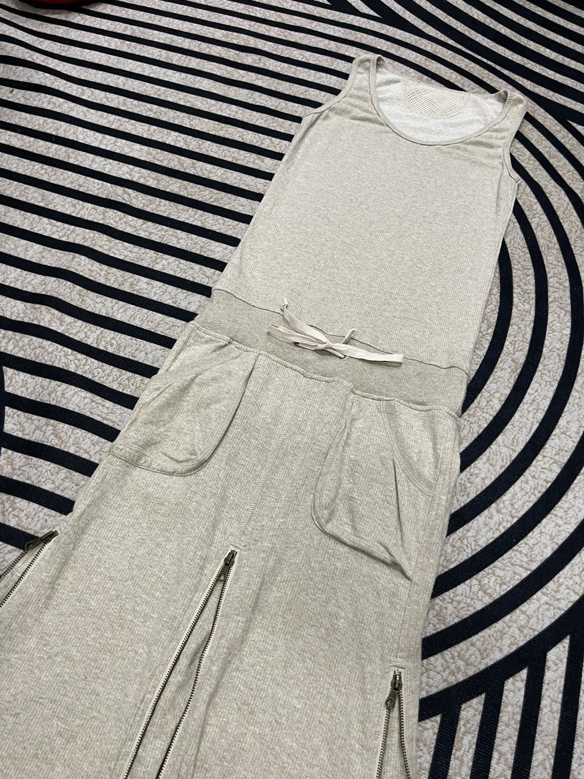 GOA 2000s G.O.A MULTI ZIPPER MAXI DRESS RARE DESIGN Size M / US 6-8 / IT 42-44 - 6 Thumbnail