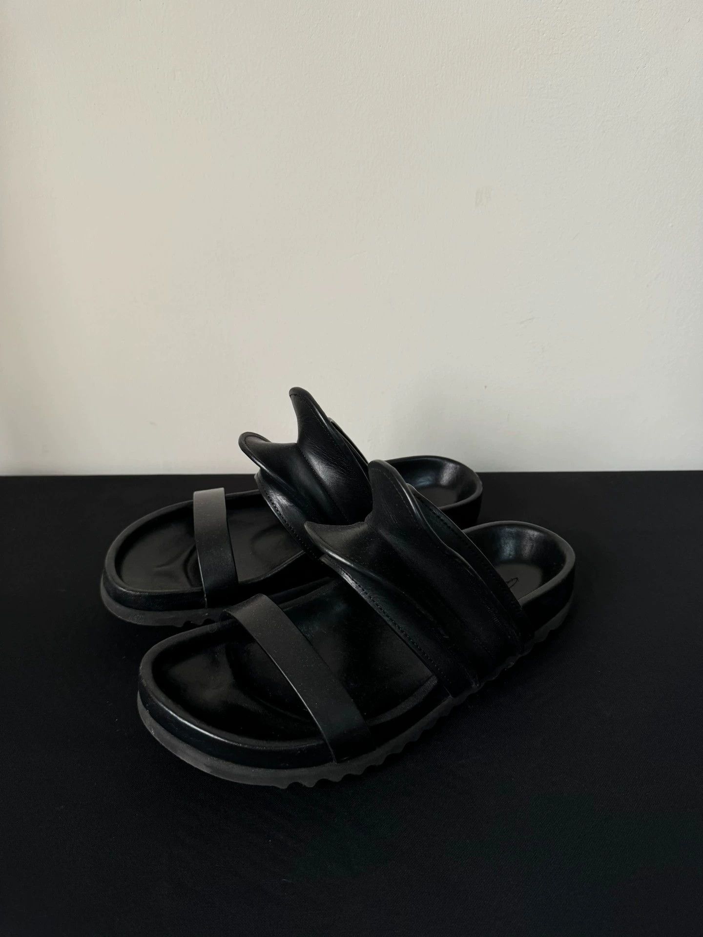 Rick Owens Rick Owens Alien Leather Slippers 37 No Acc Size US 6.5 / IT 36.5 - 1 Thumbnail