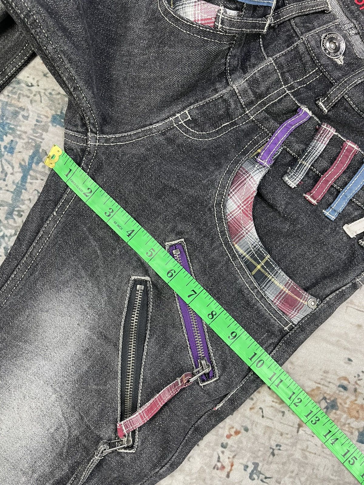 Hysteric Glamour Double Focus Distressed Double Waist Denim Size US 30 / EU 46 - 13 Thumbnail