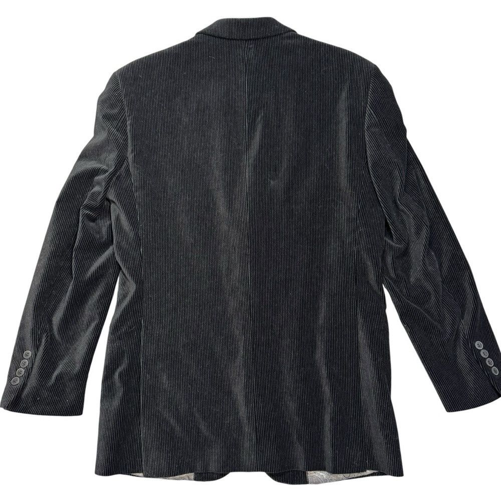 Andrew Fezza Assets Andrew Fezza Black Corduroy Blazer Size 38R Size 38R - 3 Thumbnail