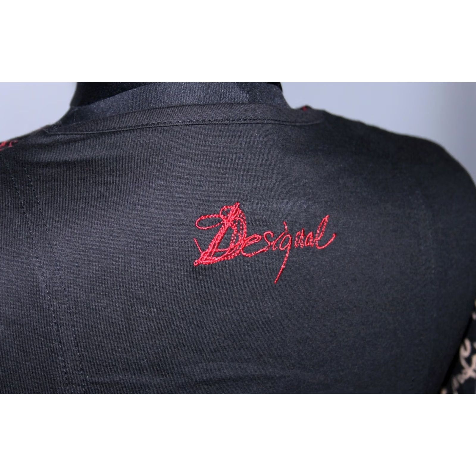 Desigual Desigual Dress Womens Red Black Multicoloured Knee Length A-Line M - 77 Size M / US 6-8 / IT 42-44 - 5 Thumbnail
