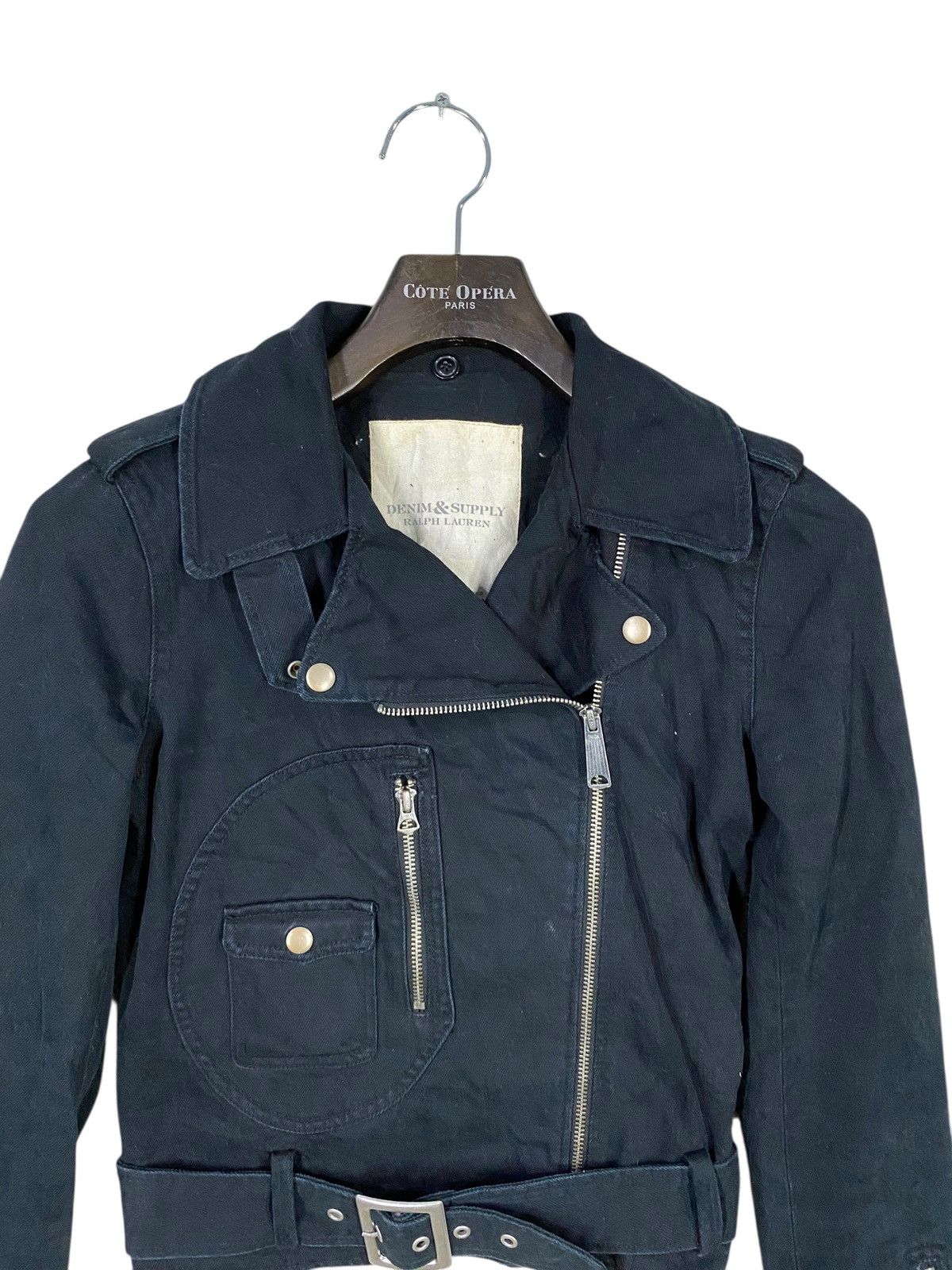 Denim & Supply Ralph Lauren Denim&supply ralph lauren rider jacket black denim Size XS / US 0-2 / IT 36-38 - 4 Thumbnail
