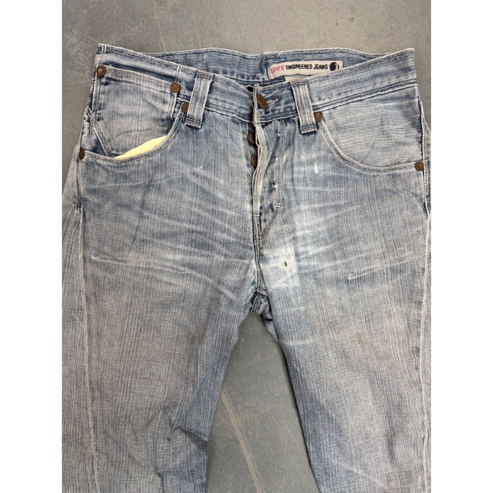 Levi's VINTAGE Levi's Engineered Jeans Twisted 1999 Anniversary W30 L34 Mens Jeans Size US 30 / EU 46 - 2 Thumbnail