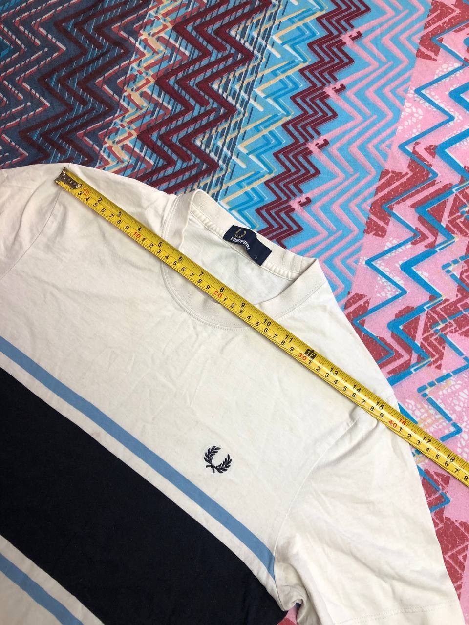 Fred Perry × Vintage Fred Perry Mens Vintage 90s Short Sleeve T-Shirt Crew Size US S / EU 44-46 / 1 - 6 Thumbnail