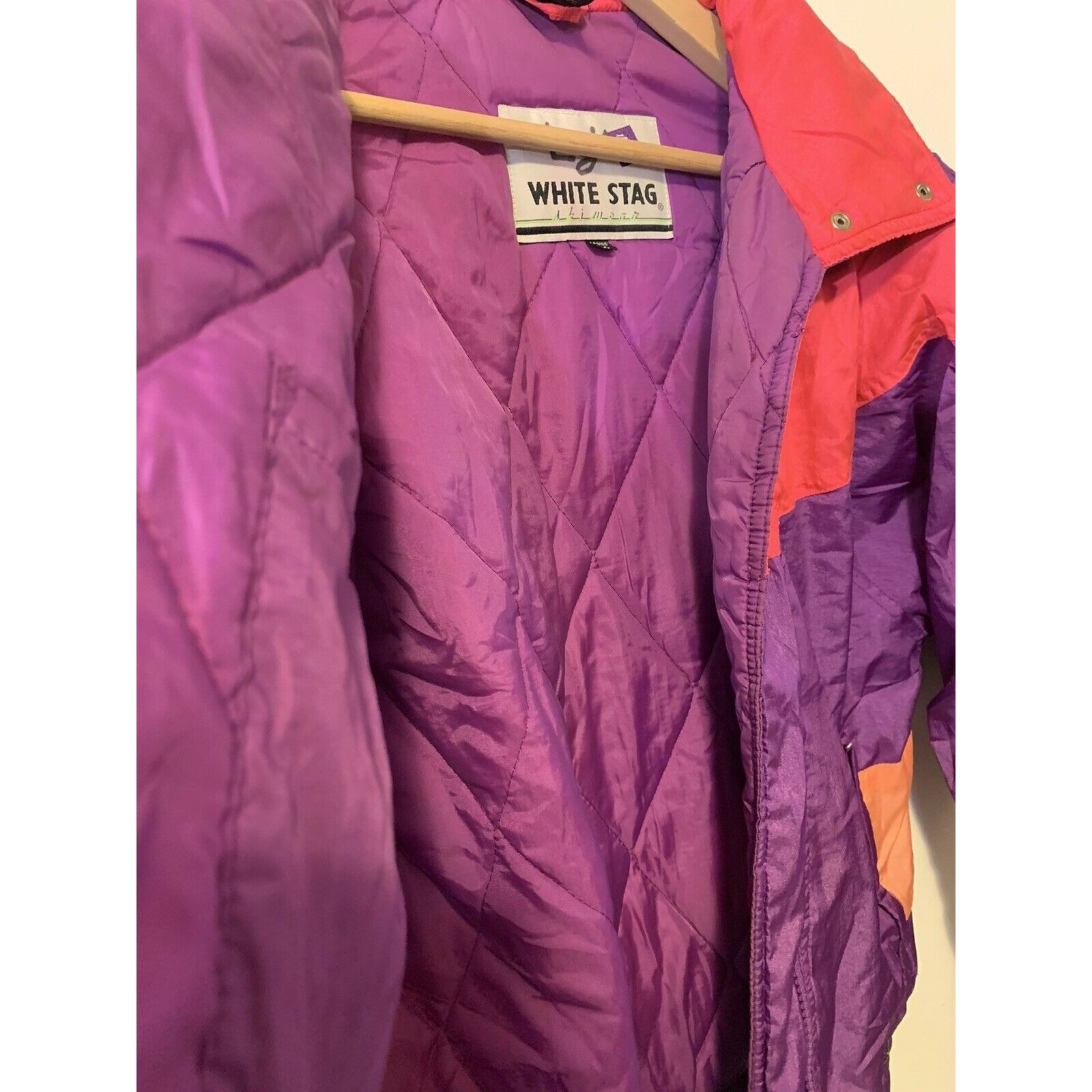 Other Vintage White Stag Ski Wear Pink Purple Orange Winter Snow J Size M / US 6-8 / IT 42-44 - 5 Thumbnail