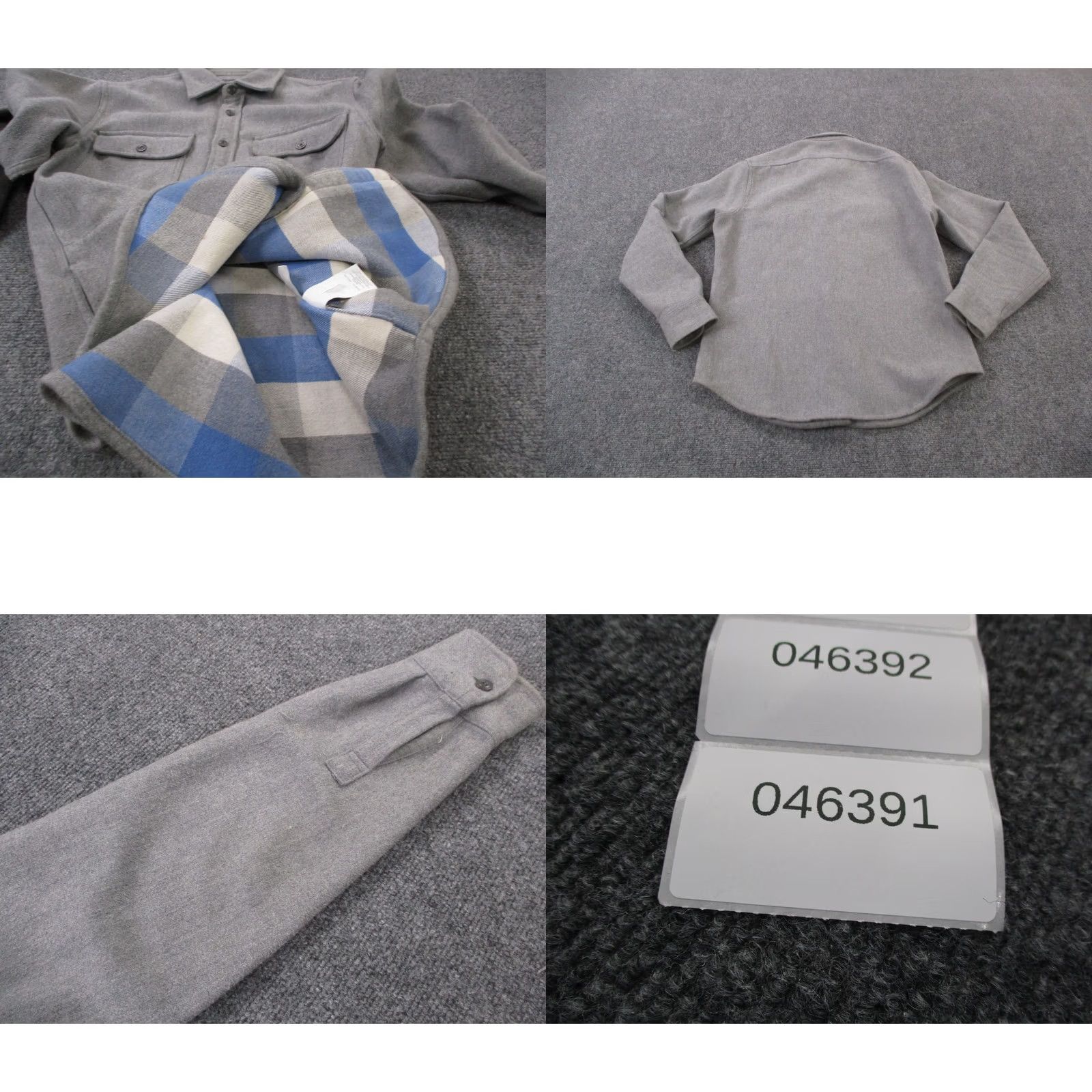J.Crew J.CREW Shirt Mens S Gray Heavy Business Work Classic Pocket Size US S / EU 44-46 / 1 - 8 Thumbnail