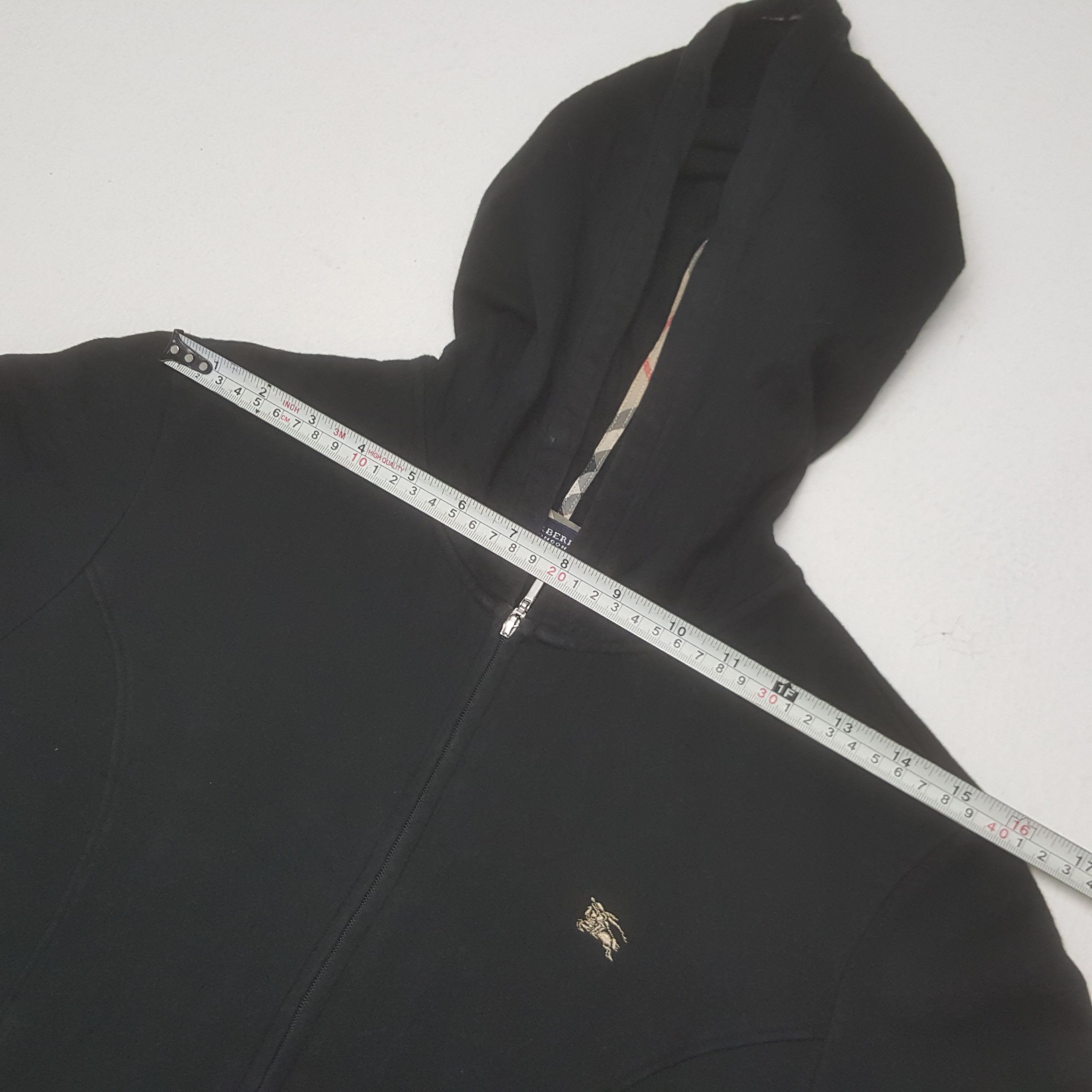 Burberry × Vintage Vintage Burberry London Custom Art Spell Sweatshirt Hoodies Size US XS / EU 42 / 0 - 6 Thumbnail