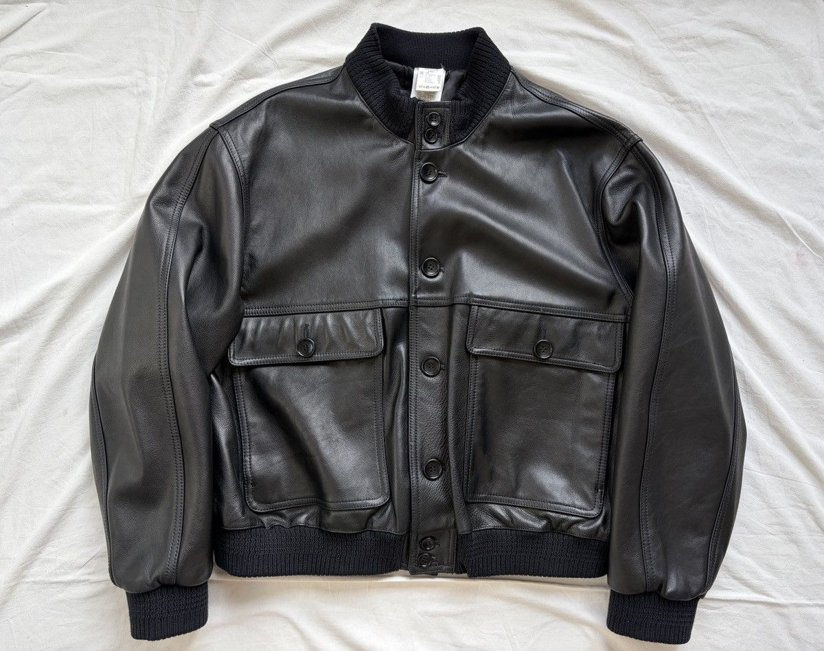 Magliano Magliano AW21 Black Leather Forever Jacket Size US XXL / EU 58 / 5 - 7 Thumbnail