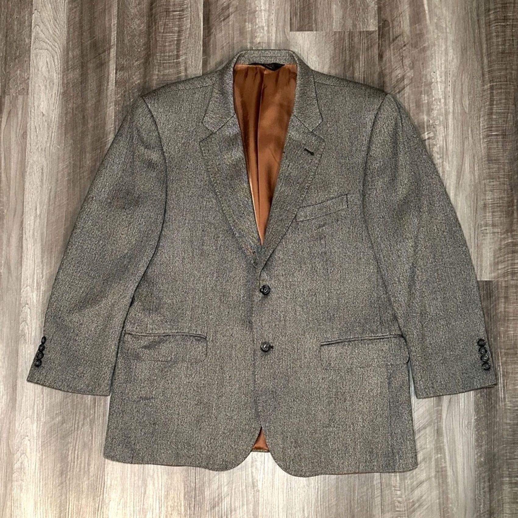 Jos. A. Bank Jos. A. Bank Wool Birdseye Sport Coat 43R Mens Shirt? Size US XS / EU 42 / 0 - 2 Thumbnail