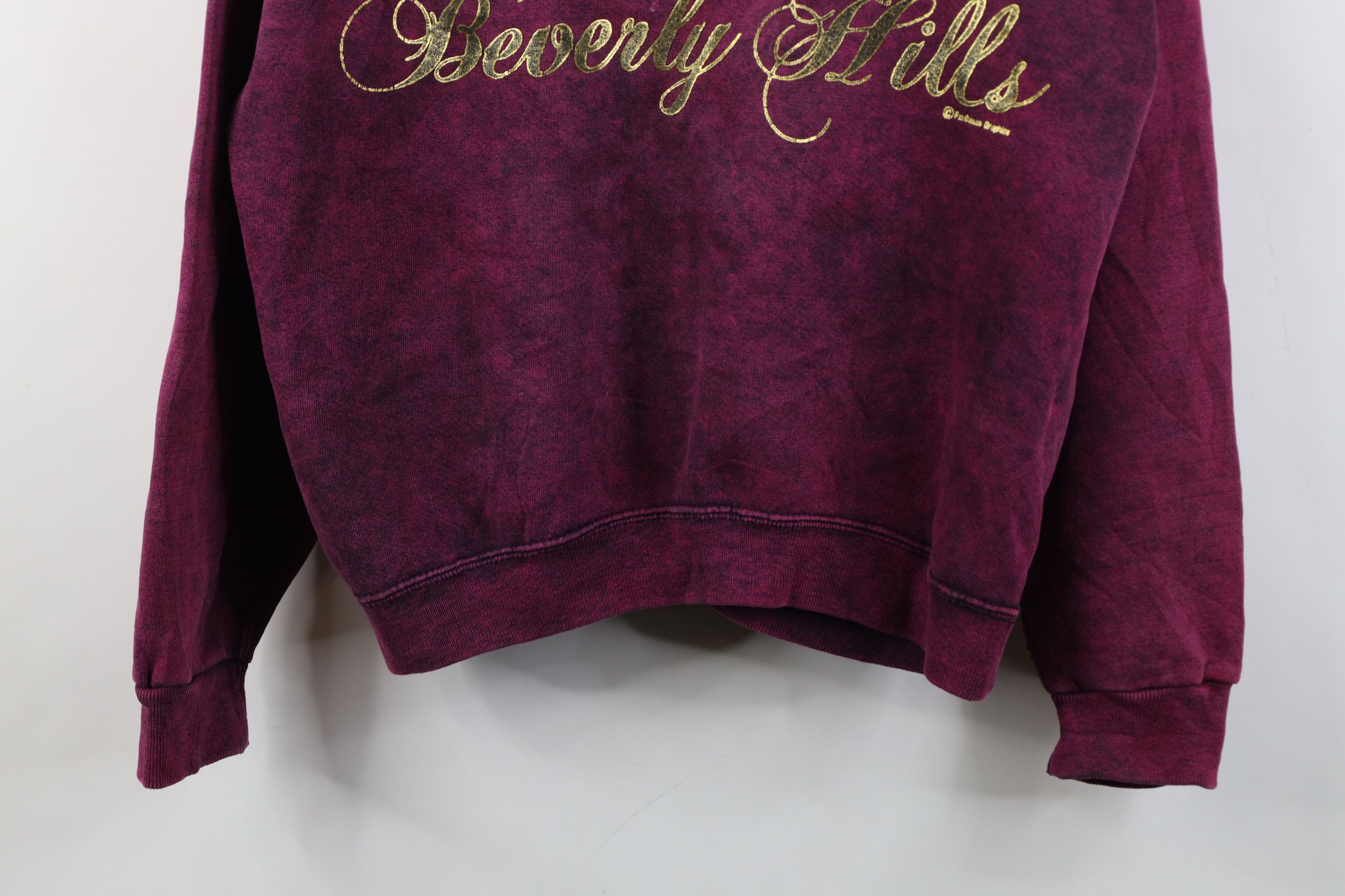 Vintage Vintage 90s Streetwear Acid Beverly Hills Sweatshirt USA Size M / US 6-8 / IT 42-44 - 3 Thumbnail