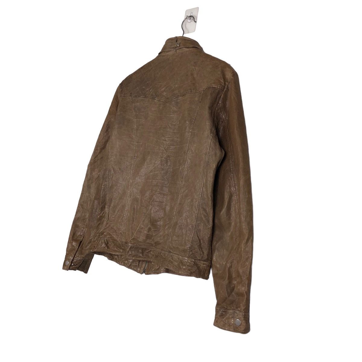Japanese Brand 🔥Vintage Biker Leather Jacket Multi Pocket Bondage Italy Size US M / EU 48-50 / 2 - 10 Thumbnail