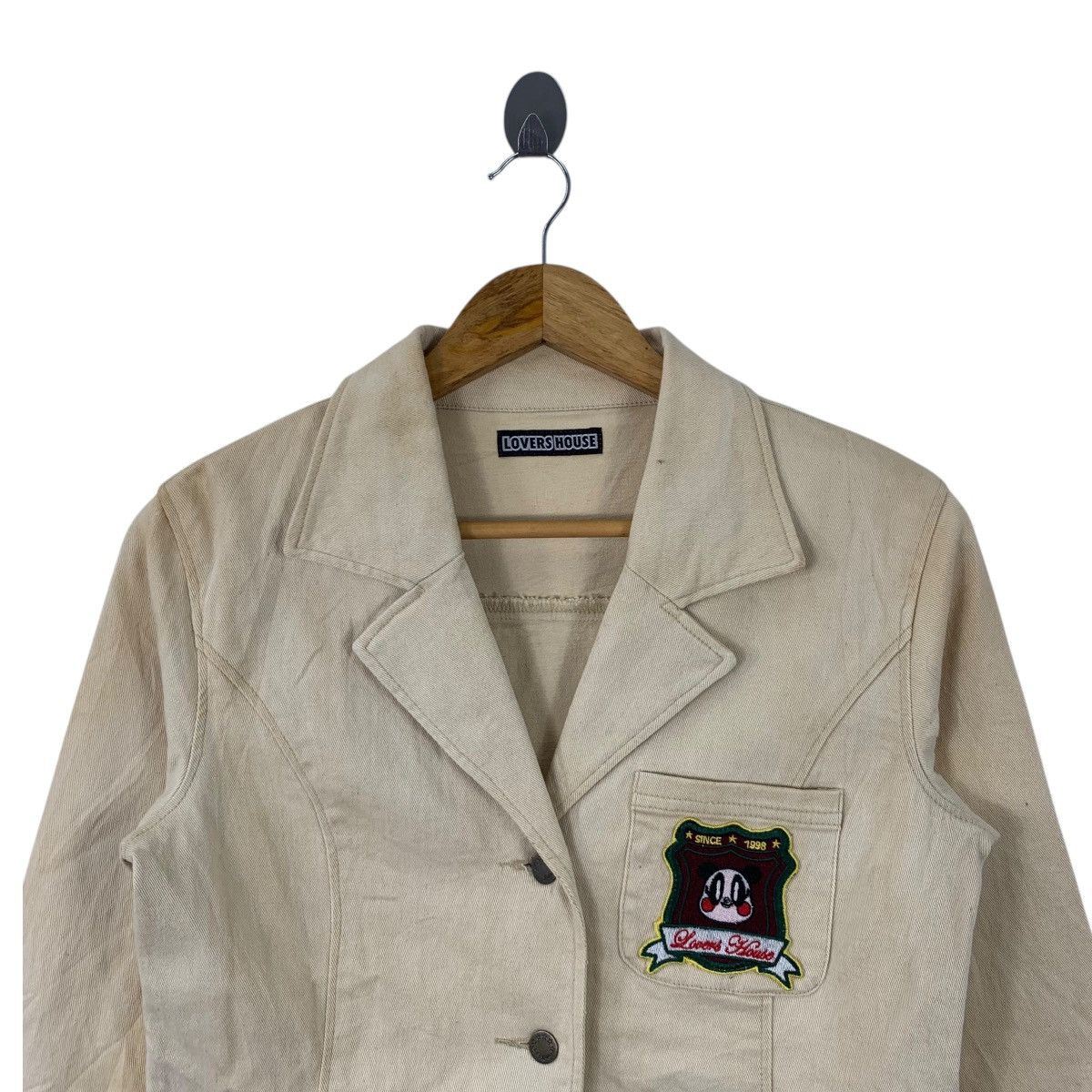 Japanese Brand SUPERLOVERS Lovers House Japanese Brand Blazer Coat Jacket Size S / US 4 / IT 40 - 3 Thumbnail