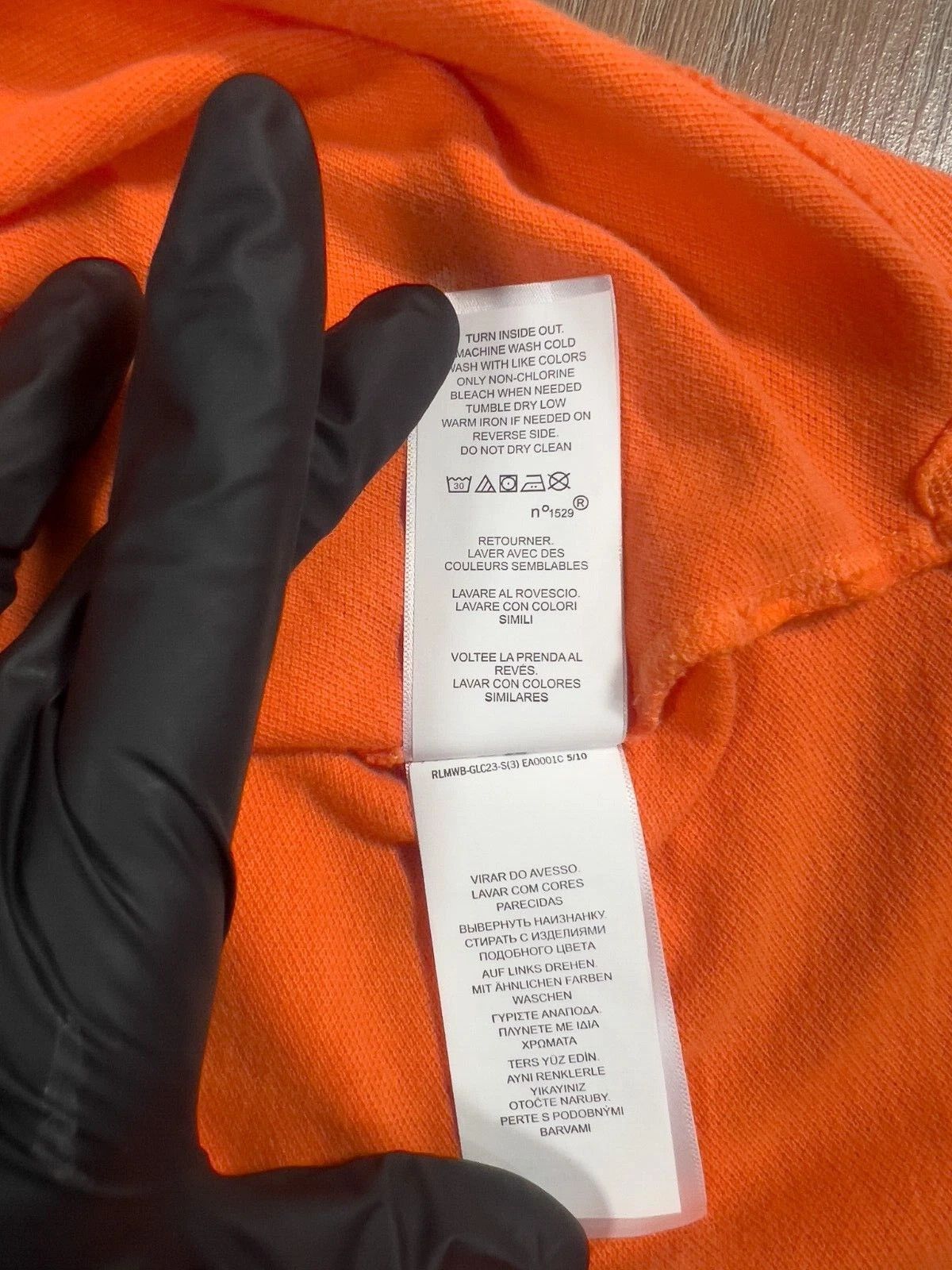 Polo Ralph Lauren Ralph Lauren Men’s Orange Polo Shirt Classic Fit Size L Size US L / EU 52-54 / 3 - 14 Thumbnail