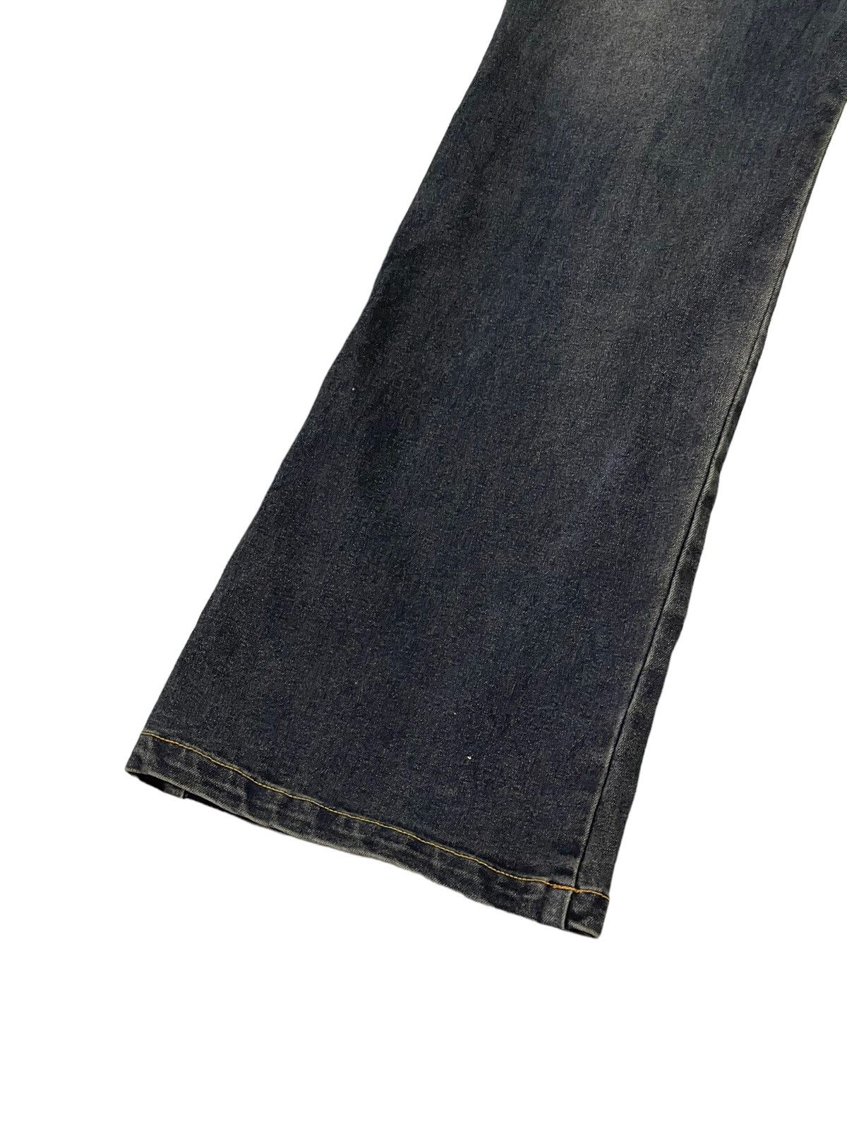 Japanese Brand Flare Jeans Pinky DC Stretch Denim Boot Cut 7🟦8 Size US 28 / EU 44 - 15 Thumbnail