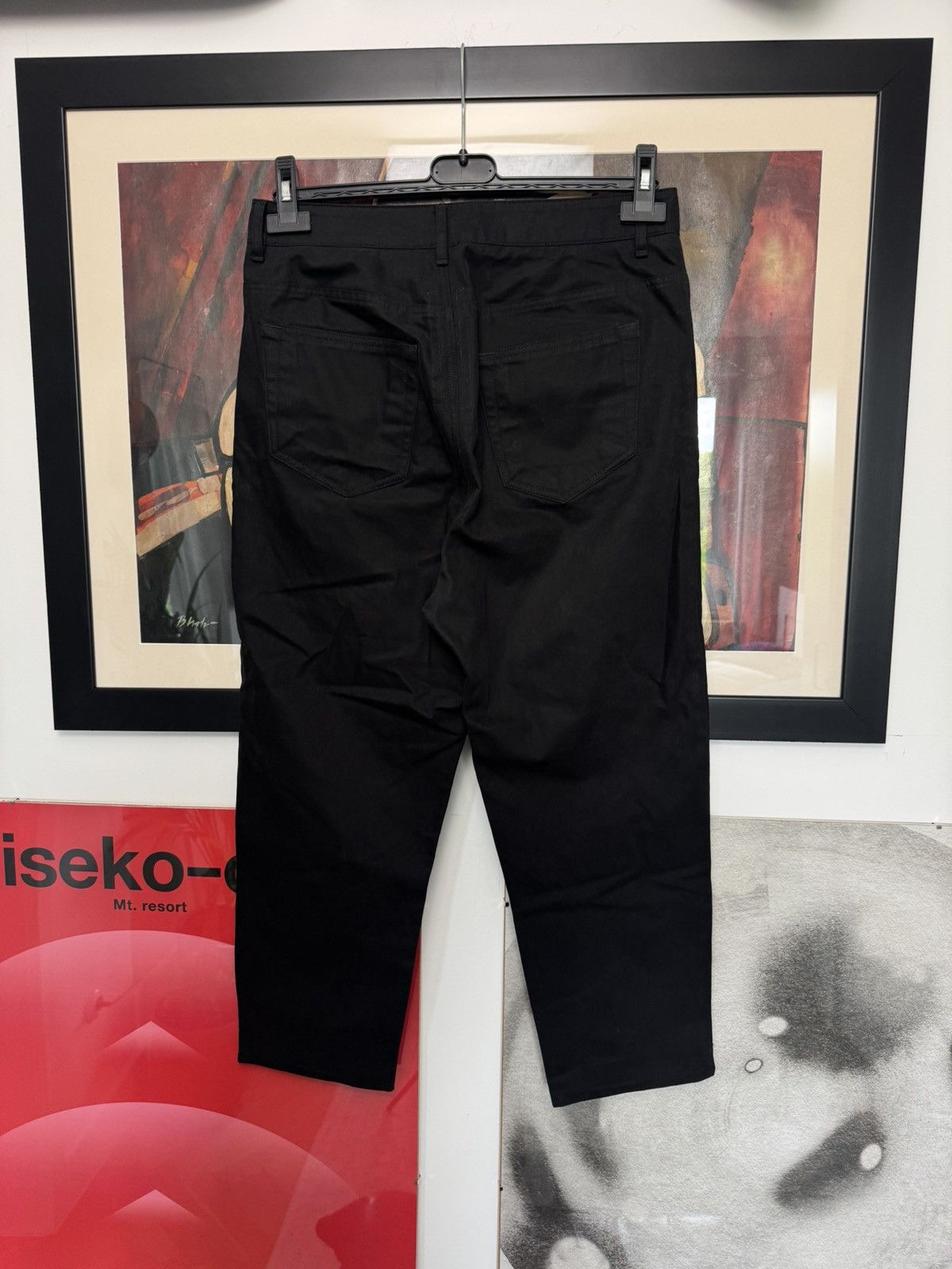 Rick Owens Rick Owens DRKSHDW Collapse Cut Pant Designer Black Rare Size US 26 / EU 42 - 2 Thumbnail