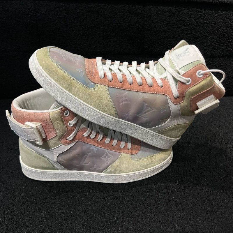 Louis Vuitton Louis Vuitton Laser Gradient High-Top Sneakers - Size US 8.5 / EU 41-42 - 6 Thumbnail