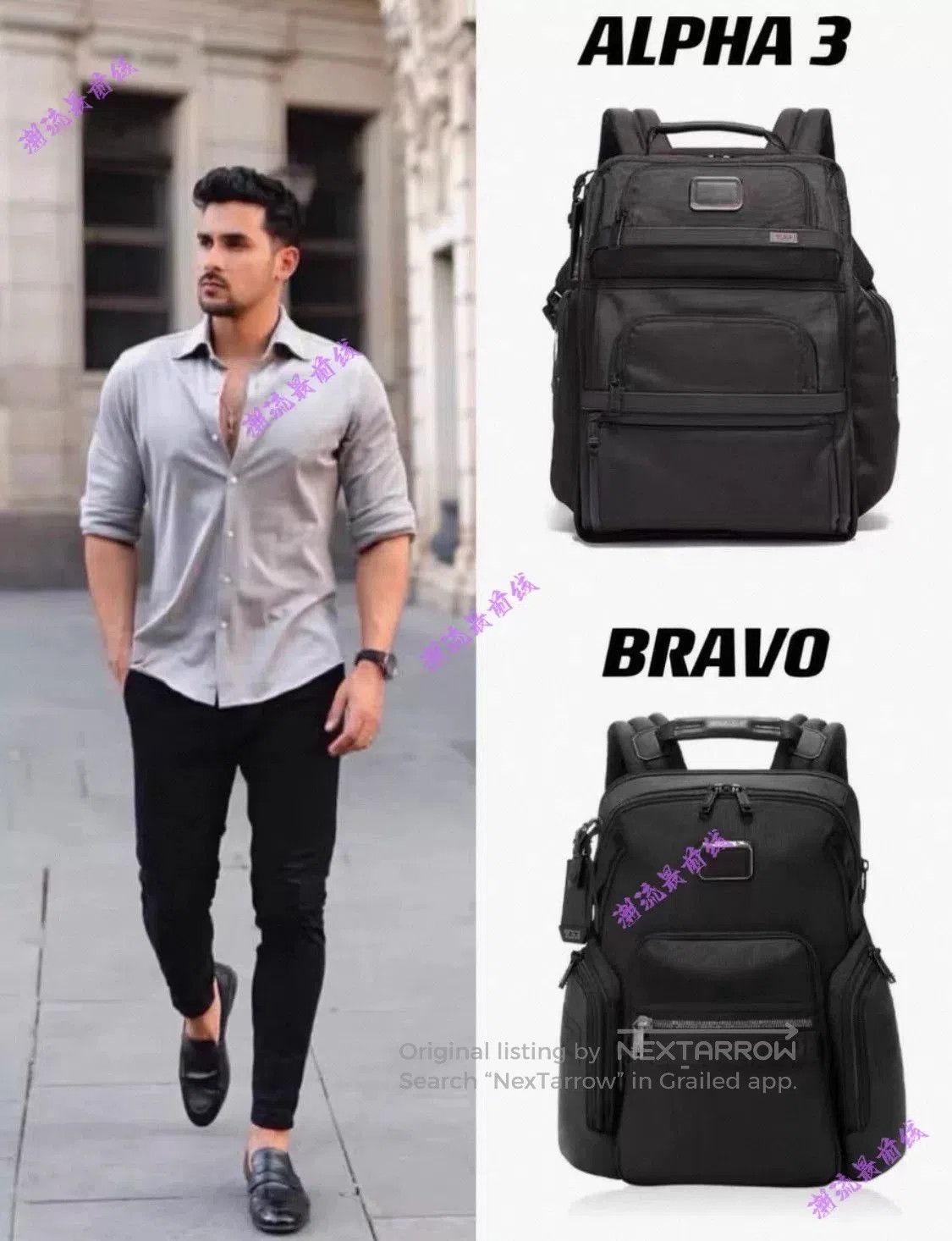 Tumi TUMI Alpha 3 Business Travel Backpack. Size ONE SIZE - 9 Thumbnail