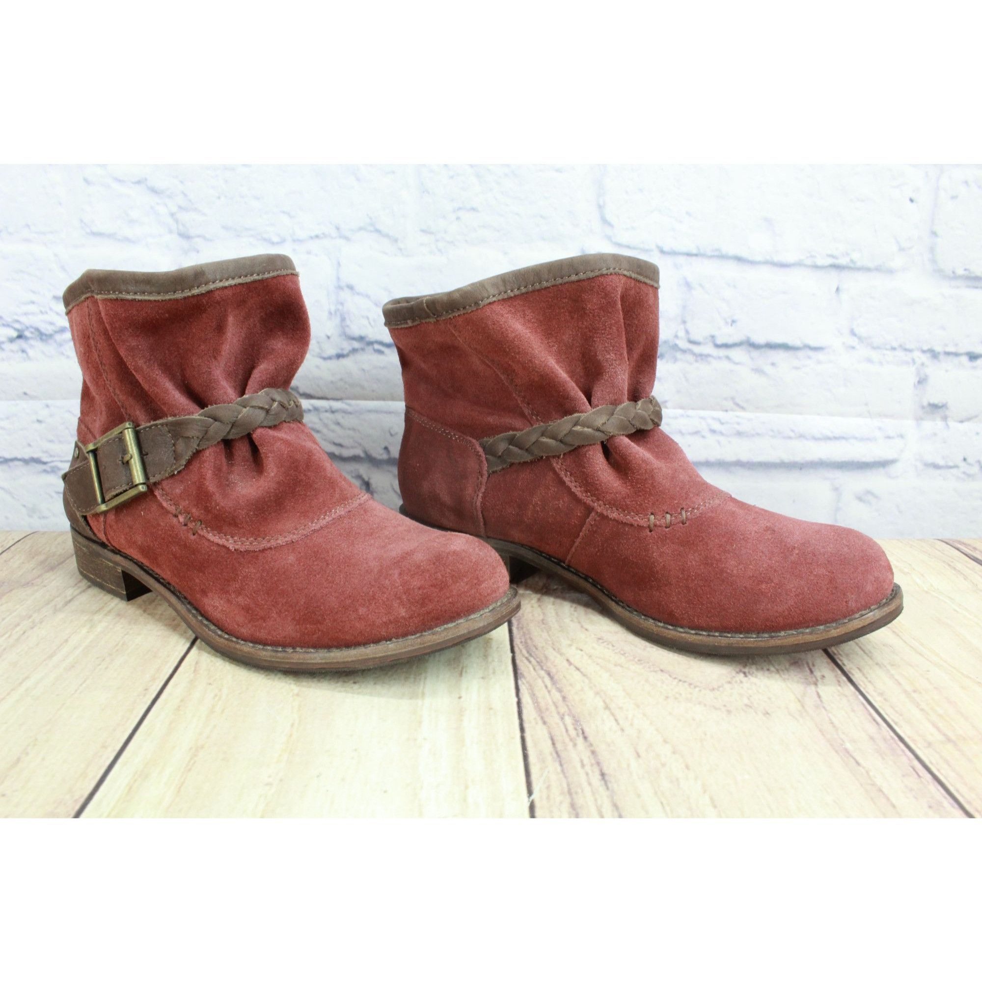 Caterpillar Caterpillar Women's Rita Braided Strap Buckled Ankle Boots Size US 5.5 / IT 35.5 - 3 Thumbnail