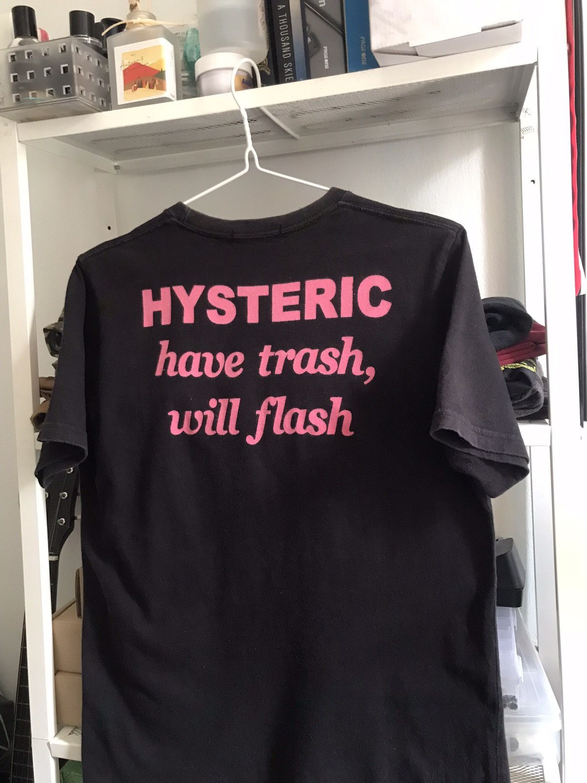 Hysteric Glamour 🔥BEST OFFER ‼️VINTAGE Hysteric Glamour Have Trash Will Flash Size US M / EU 48-50 / 2 - 9 Thumbnail