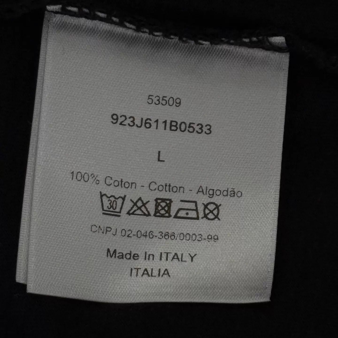 Dior DIOR Tourist Patch Logo Black Tee Size US L / EU 52-54 / 3 - 4 Thumbnail