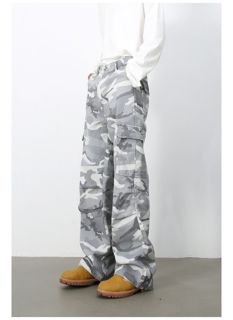 Japanese Brand Vintage loose high street camouflage cargo jeans Size US 32 / EU 48 - 3 Thumbnail