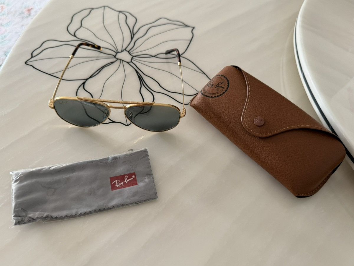 RayBan Ray Ban Aviators RB3625 New Aviators Polarized Chromance Size ONE SIZE - 16 Thumbnail