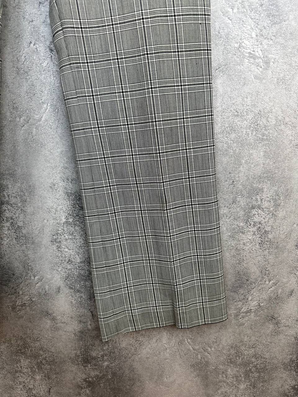 Jigsaw Jigsaw Check Pants Plaid Straight Leg Trousers Wool Blend Size 27" / US 4 / IT 40 - 7 Thumbnail