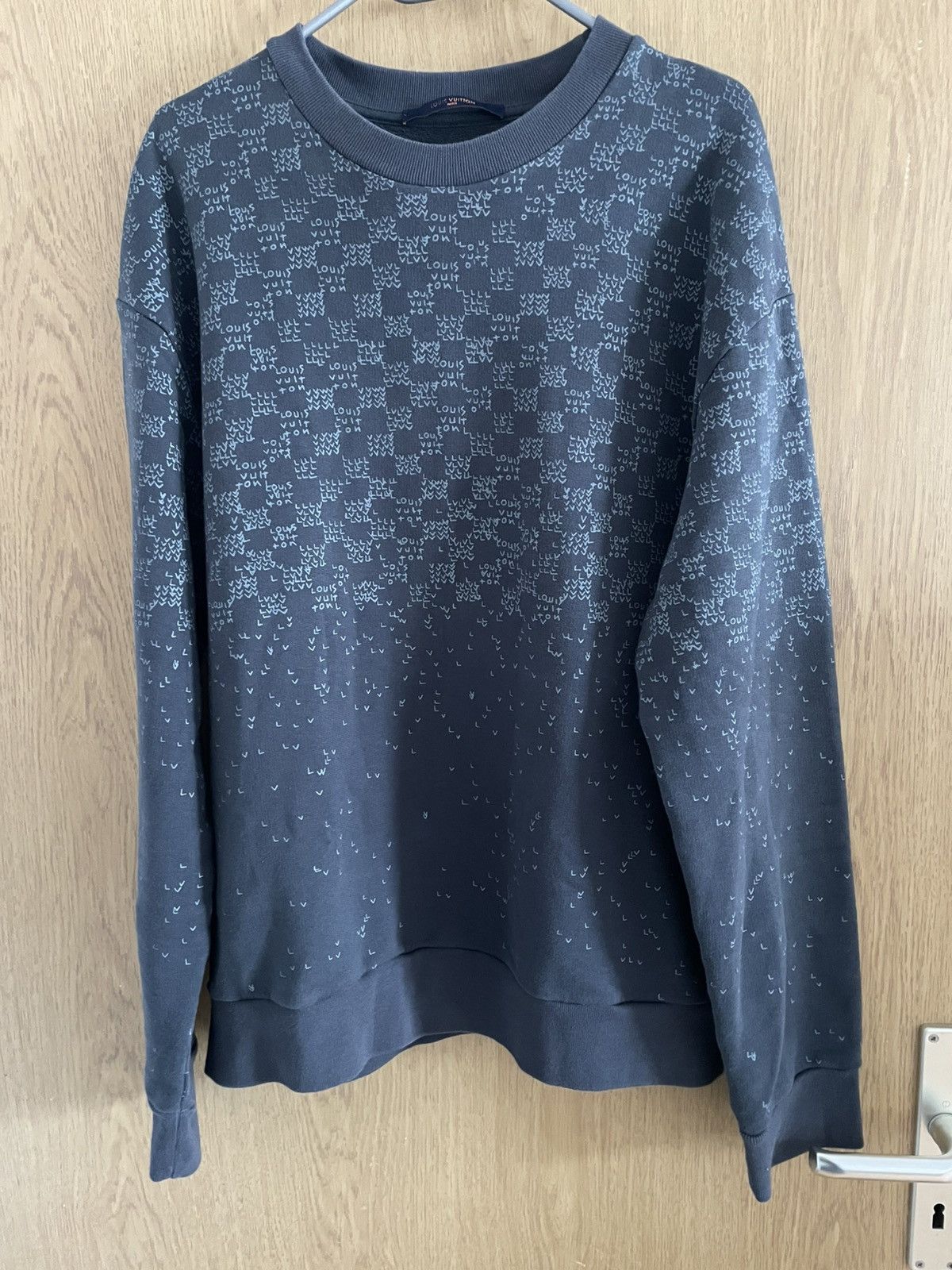 Louis Vuitton Louis Vuitton Sweater grey Size US XL / EU 56 / 4 - 1 Thumbnail