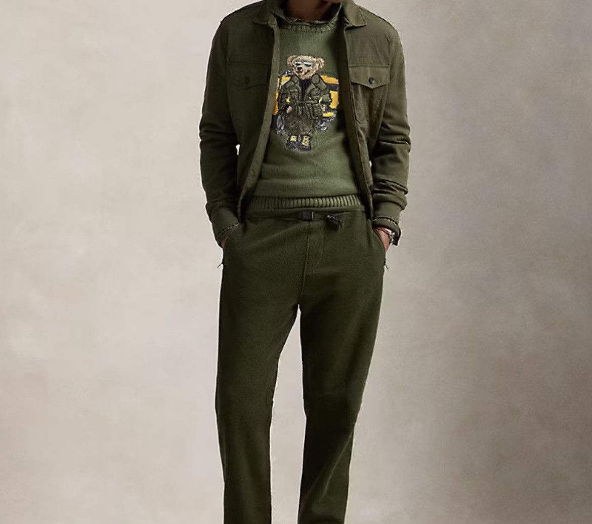 Polo Ralph Lauren RARE NWT Polo Ralph Lauren Camo Defender Bear Sweater Hummer Size US M / EU 48-50 / 2 - 3 Thumbnail