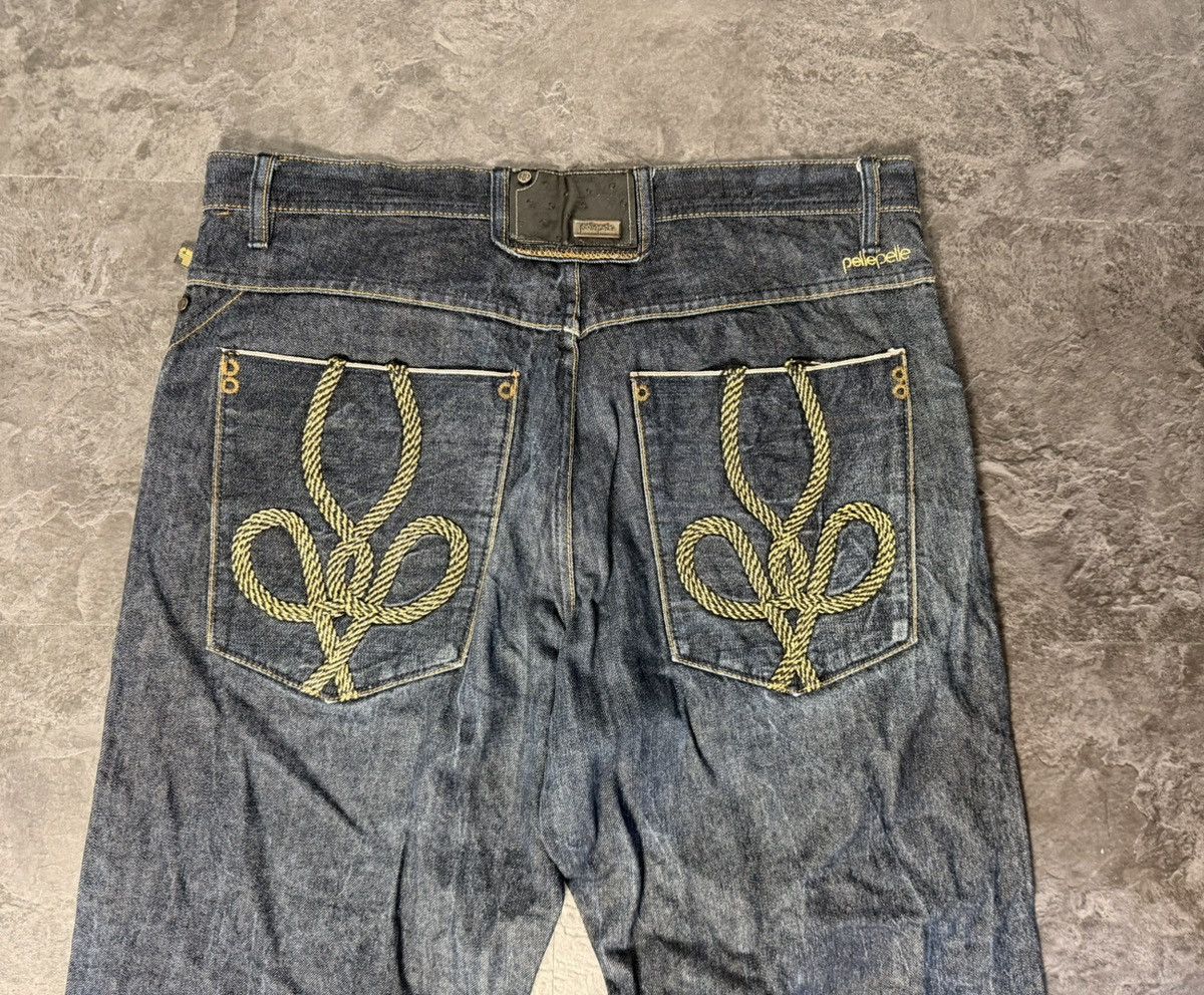Pelle Pelle Vintage archive rare jeans Pelle Pelle,streetwear y2k japan Size US 38 / EU 54 - 6 Thumbnail