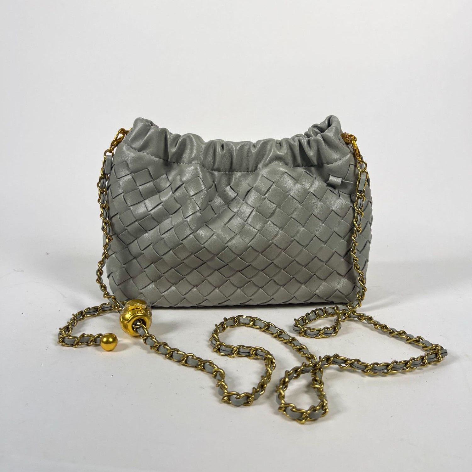 Other Verano Hill Joyce Shoulder Bag – Grey Woven Cloud Size ONE SIZE - 1 Thumbnail