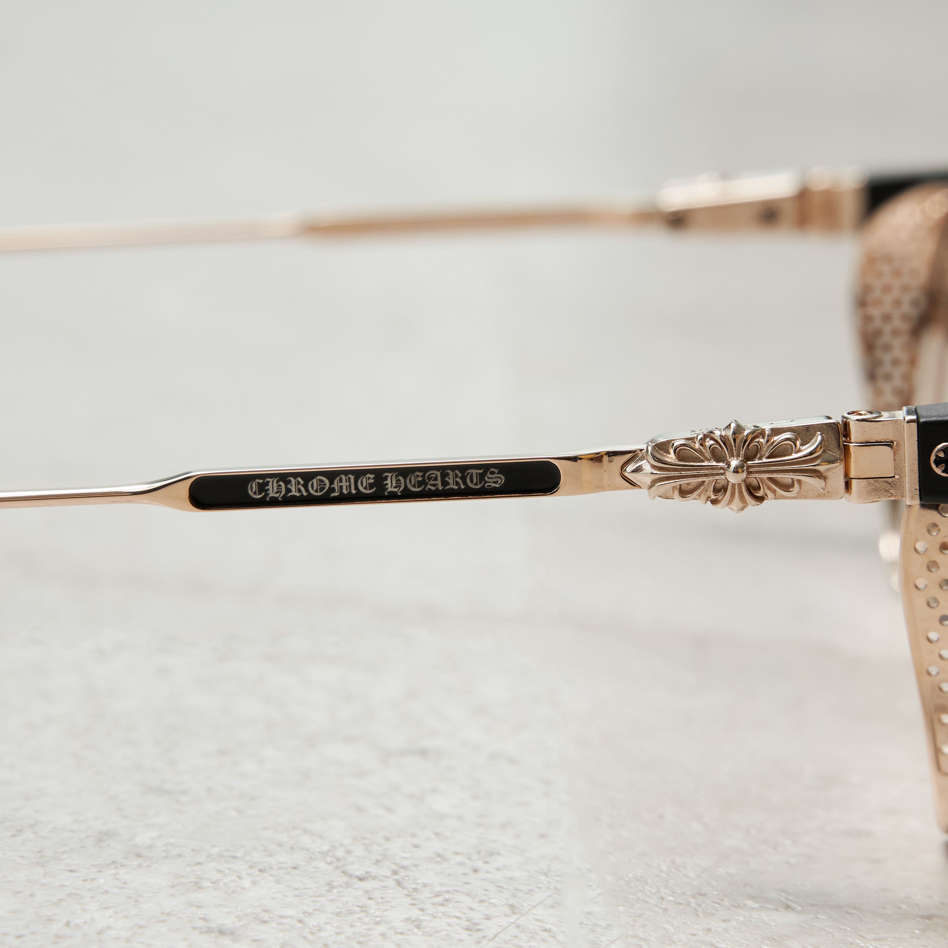 Chrome Hearts CHROME HEARTS LGMA Matte Black/Gold Plated Size ONE SIZE - 7 Thumbnail