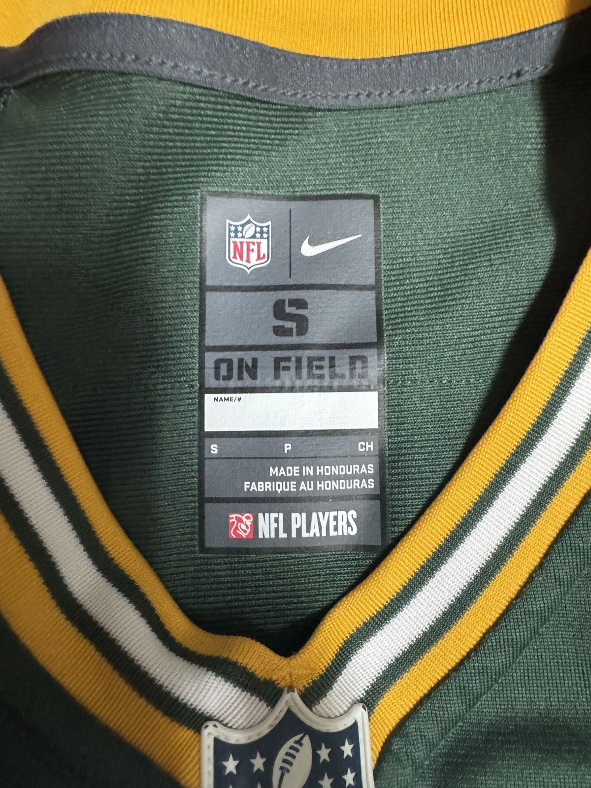 Nike Green Bay Packers Aaron Rodgers #12 NFL On Field Home Jersey Size US S / EU 44-46 / 1 - 4 Thumbnail
