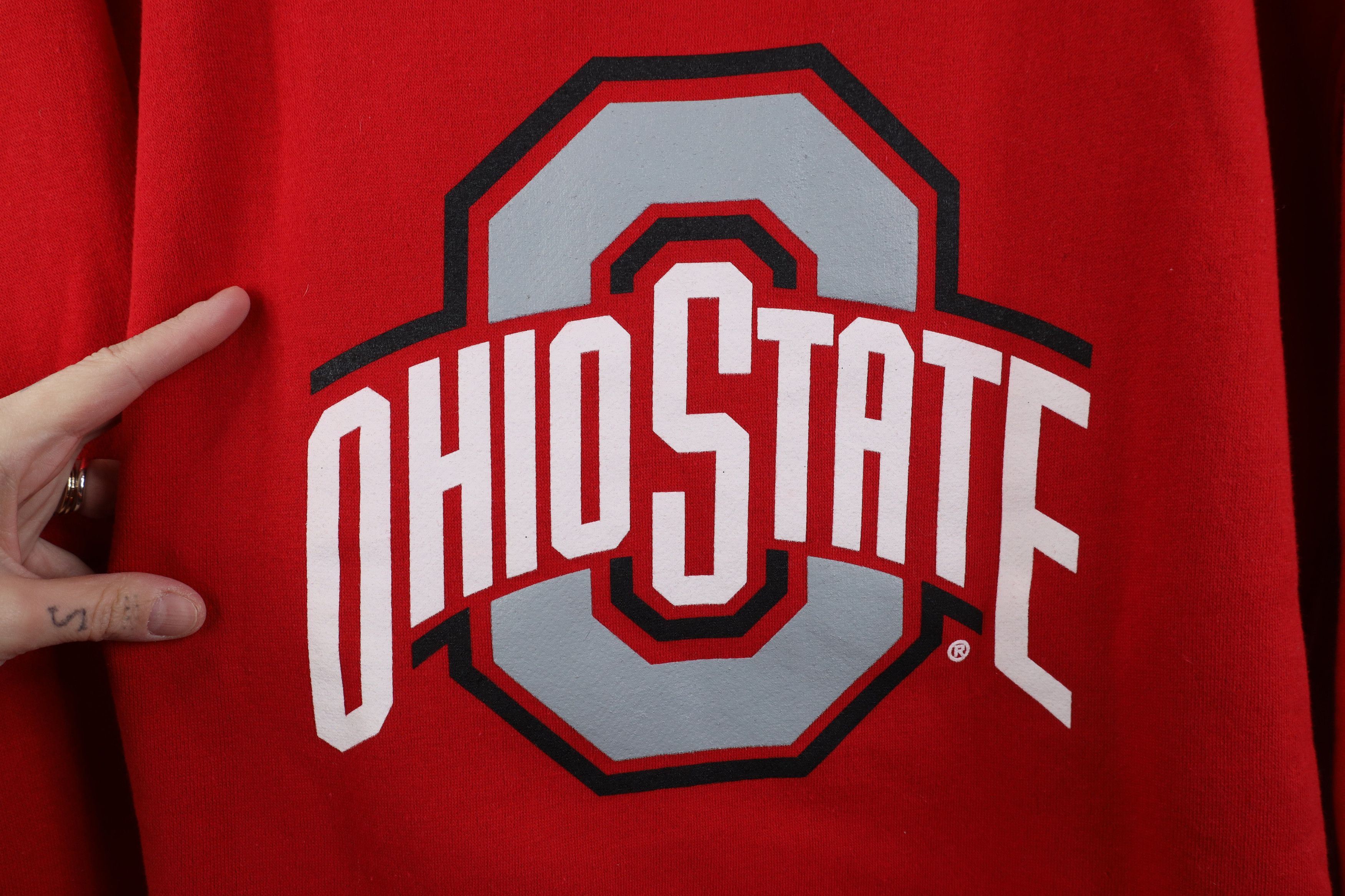Vintage Vintage 90s Y2K Ohio State University Crewneck Sweatshirt Size US L / EU 52-54 / 3 - 4 Thumbnail