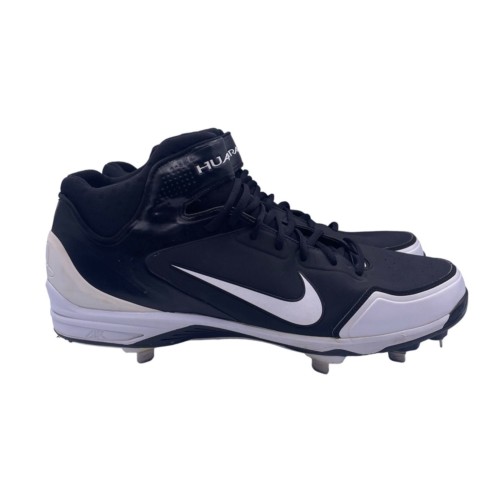 Nike Nike Air Huarache 2K Fresh Baseball Metal Cleat Mid Black 16 Size US 15 / EU 48 - 1 Thumbnail