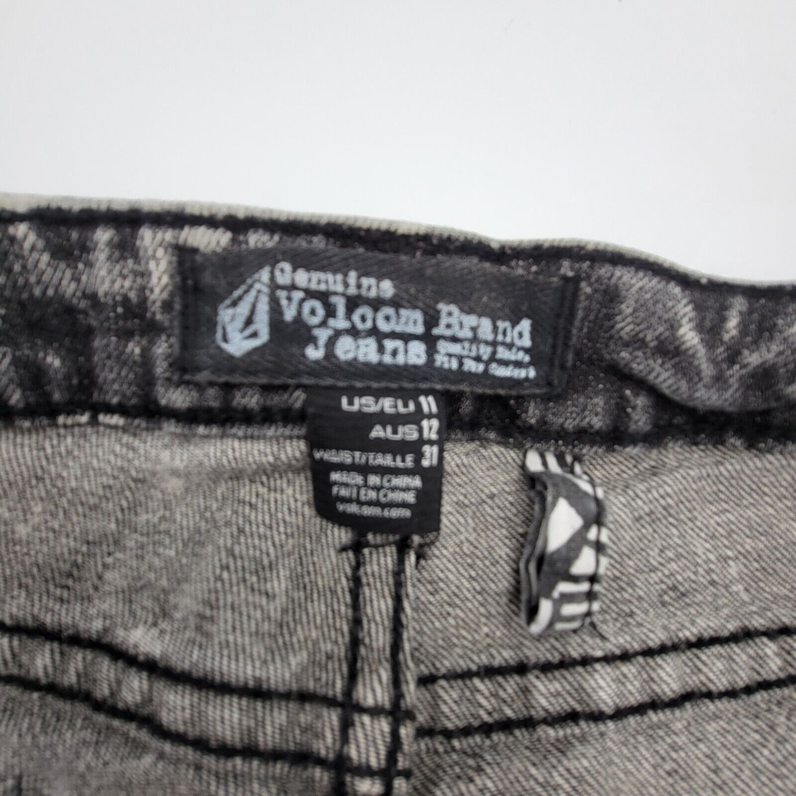 Volcom Volcom Jeans Womens Short Size 11 gray Size 24" / US 00 / IT 34 - 6 Thumbnail