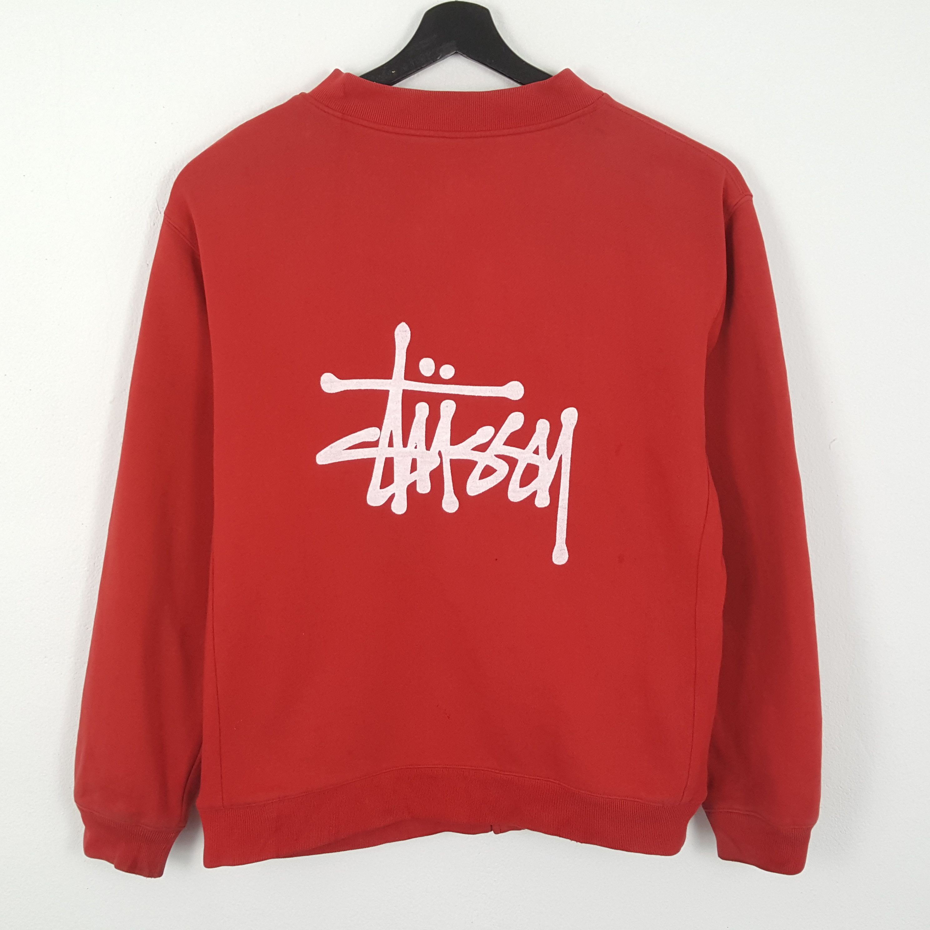 Stussy × Vintage STUSSY Streetwear Fashion Style Custom Art Jacket Size US L / EU 52-54 / 3 - 1 Thumbnail