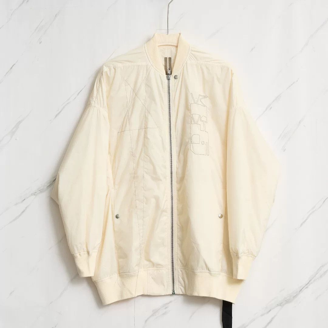 Rick Owens Rick Owens Men's Embroidered Zip Jacket Size US M / EU 48-50 / 2 - 1 Thumbnail