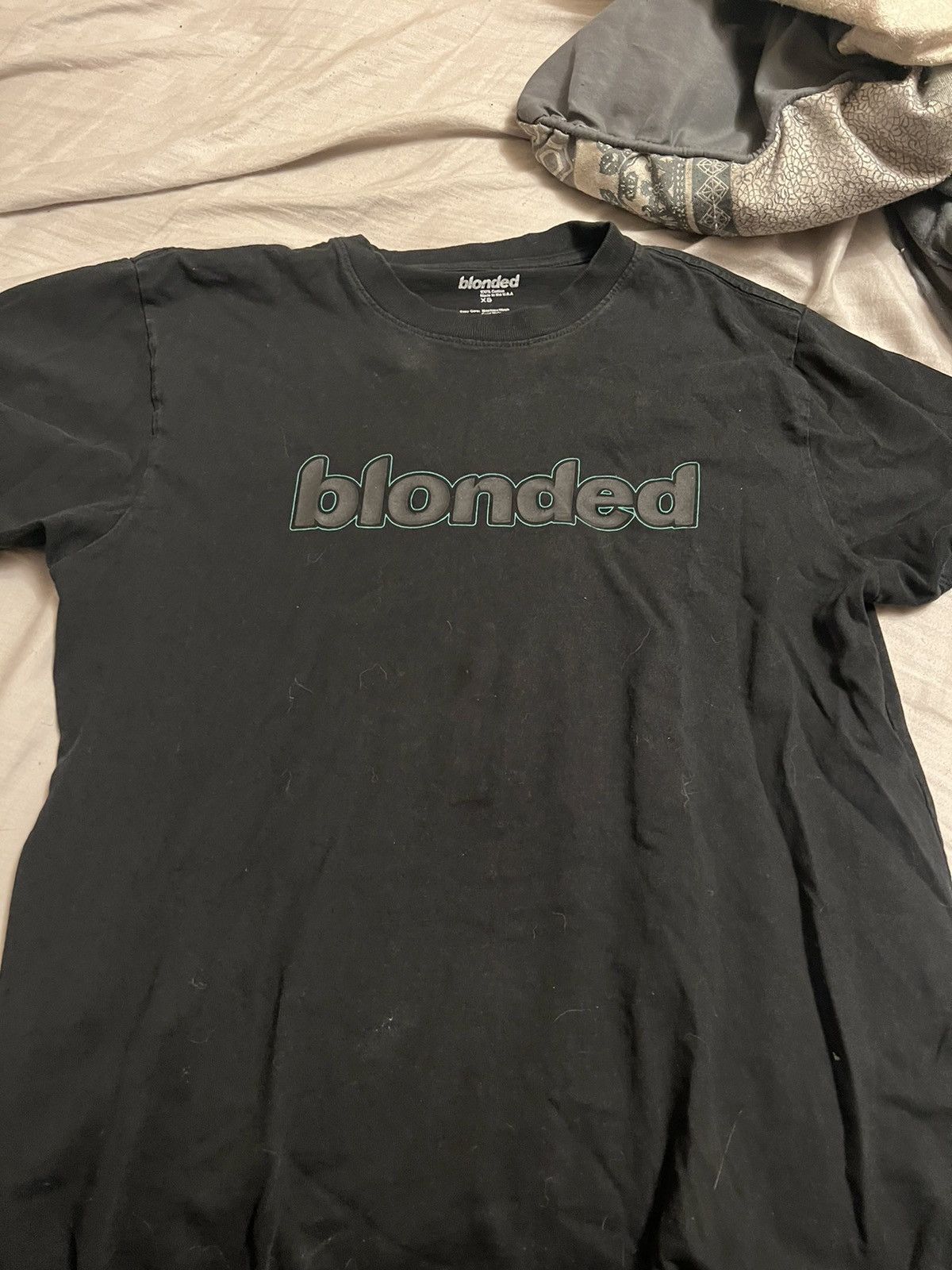 Frank Ocean BLONDED LOGO T-SHIRT - BLACK XS | Grailed