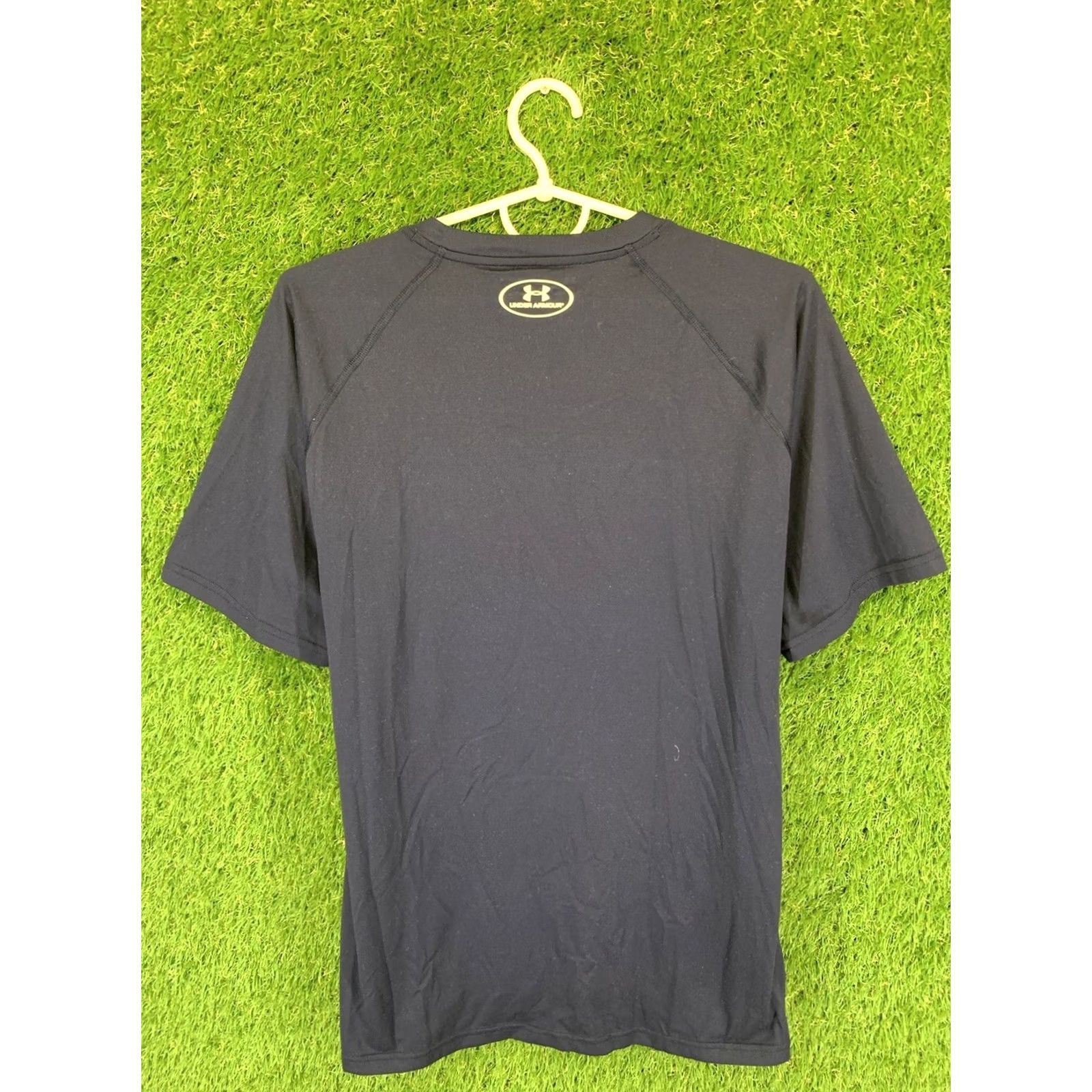 Under Armour Under Armour Mens Training Compression Jersey T-Shirt Navy Blue XS Size US L / EU 52-54 / 3 - 7 Thumbnail
