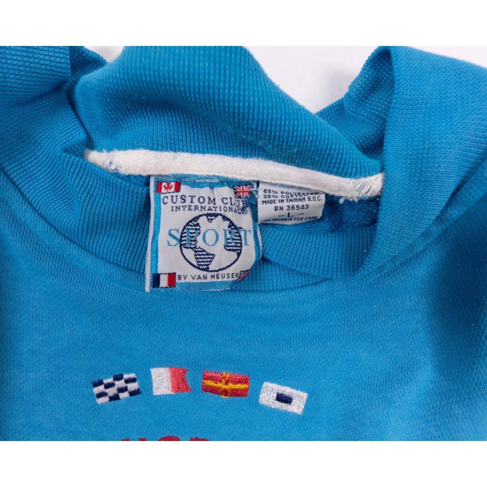 Van Heusen VINTAGE Van Heusen Sweatshirt Adult Large Crew Neck Custom Club International Size US L / EU 52-54 / 3 - 4 Thumbnail