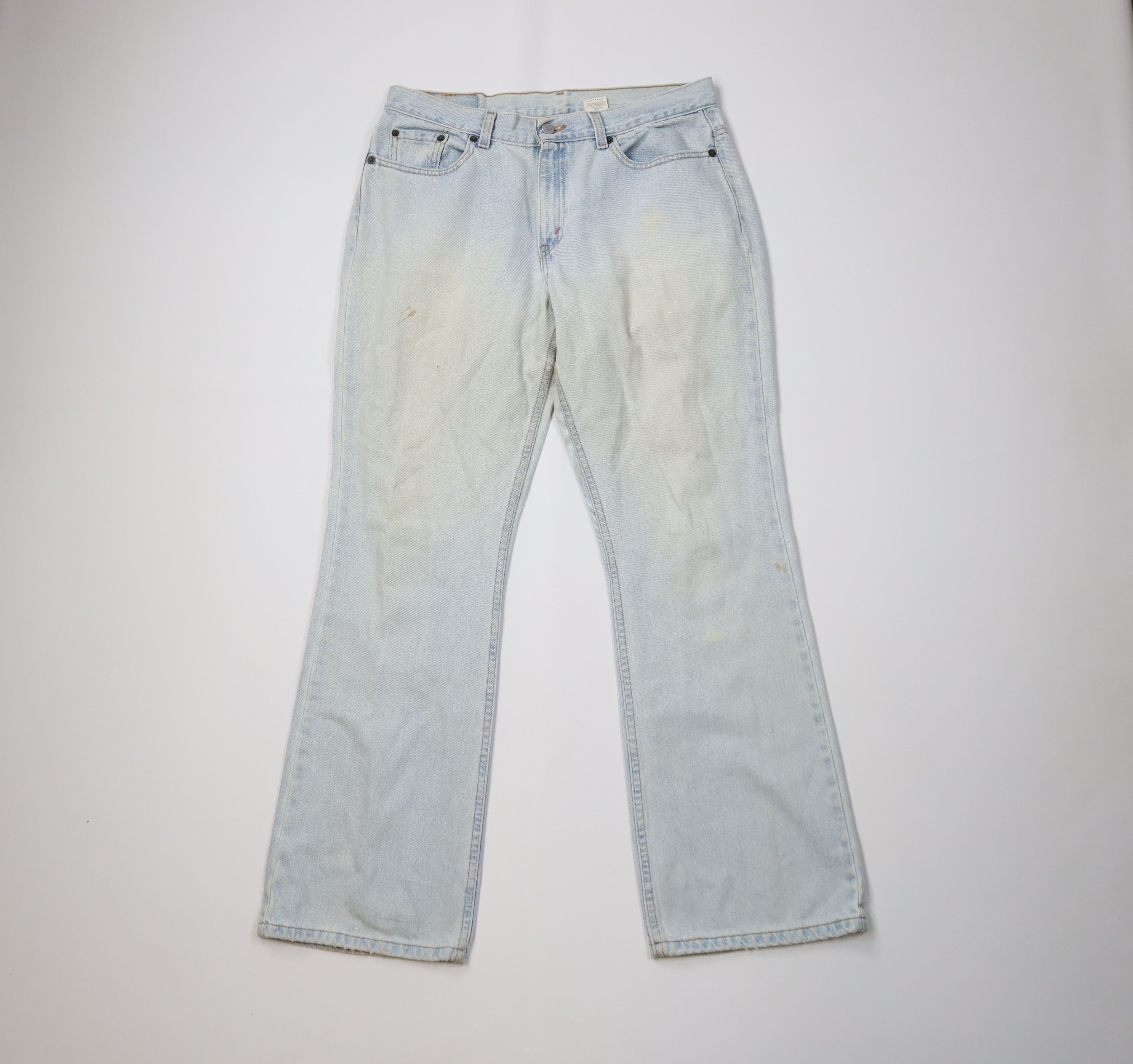 Levi's Vintage 90s Levis 515 Lower Rise Bootcut Wide Leg Jeans USA Size 34" / US 12 / IT 48 - 1 Thumbnail