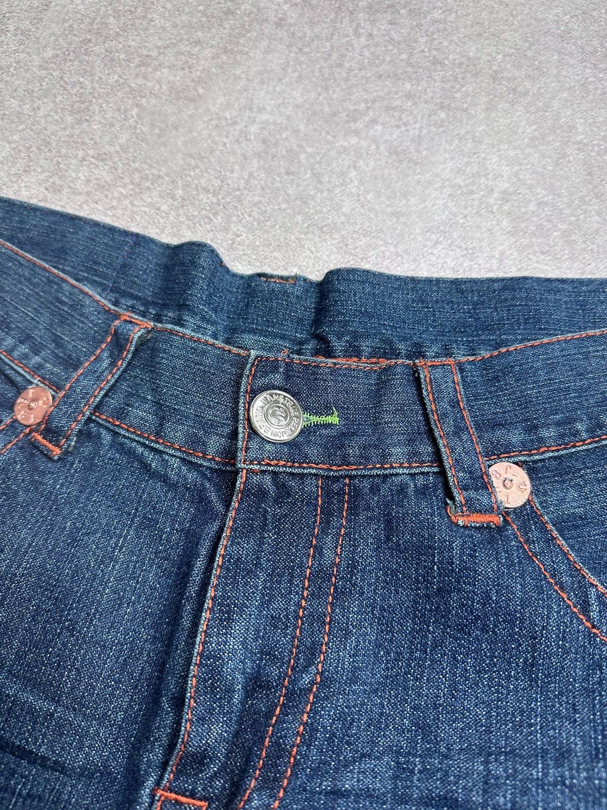 True Religion Vintage NWT True Religion Embroidery Denim Shorts Rare 38 Size US 38 / EU 54 - 8 Thumbnail