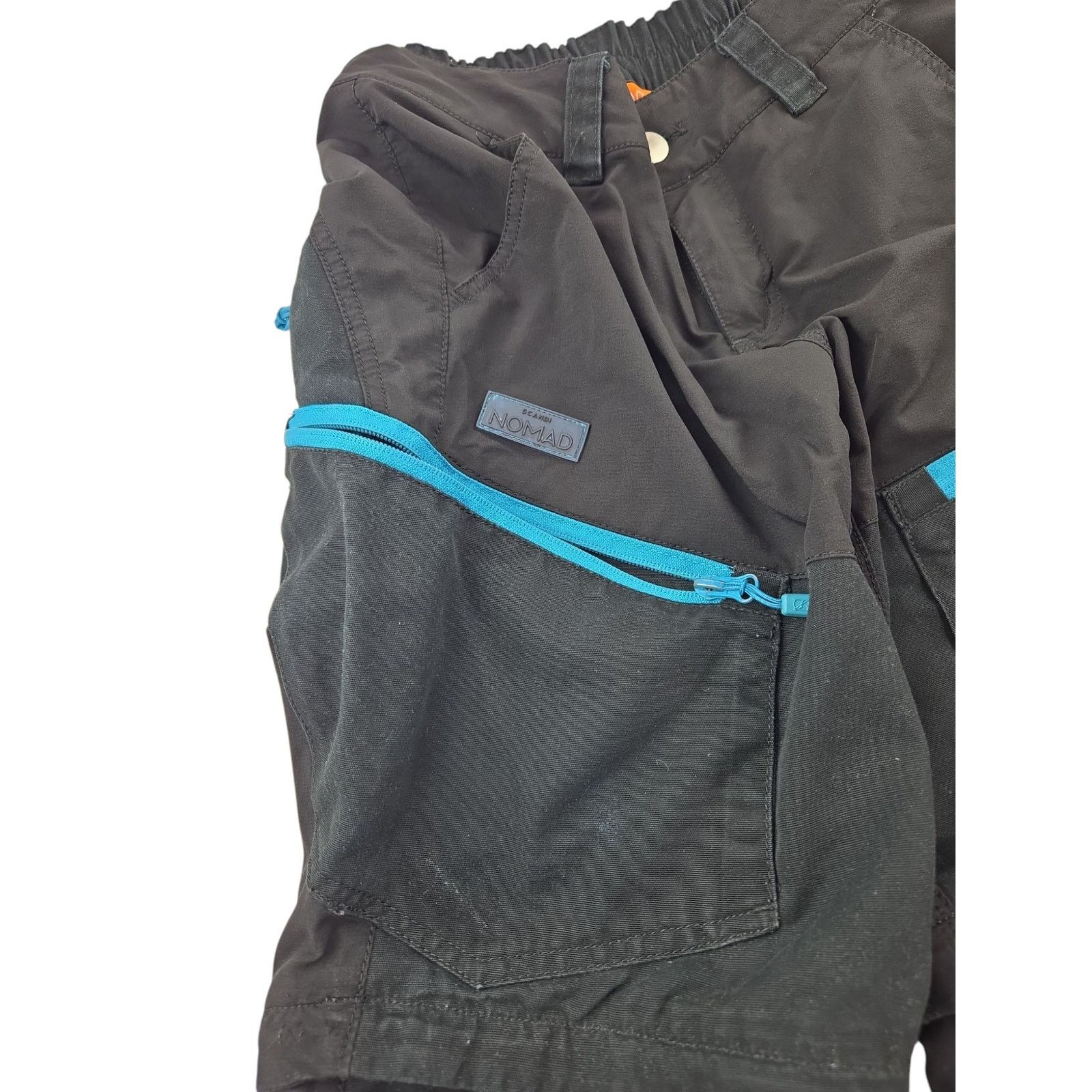 Other Scandi Nomad |Convertible Pants to Shorts Trail Pants| Small Size 26" / US 2 / IT 38 - 3 Thumbnail
